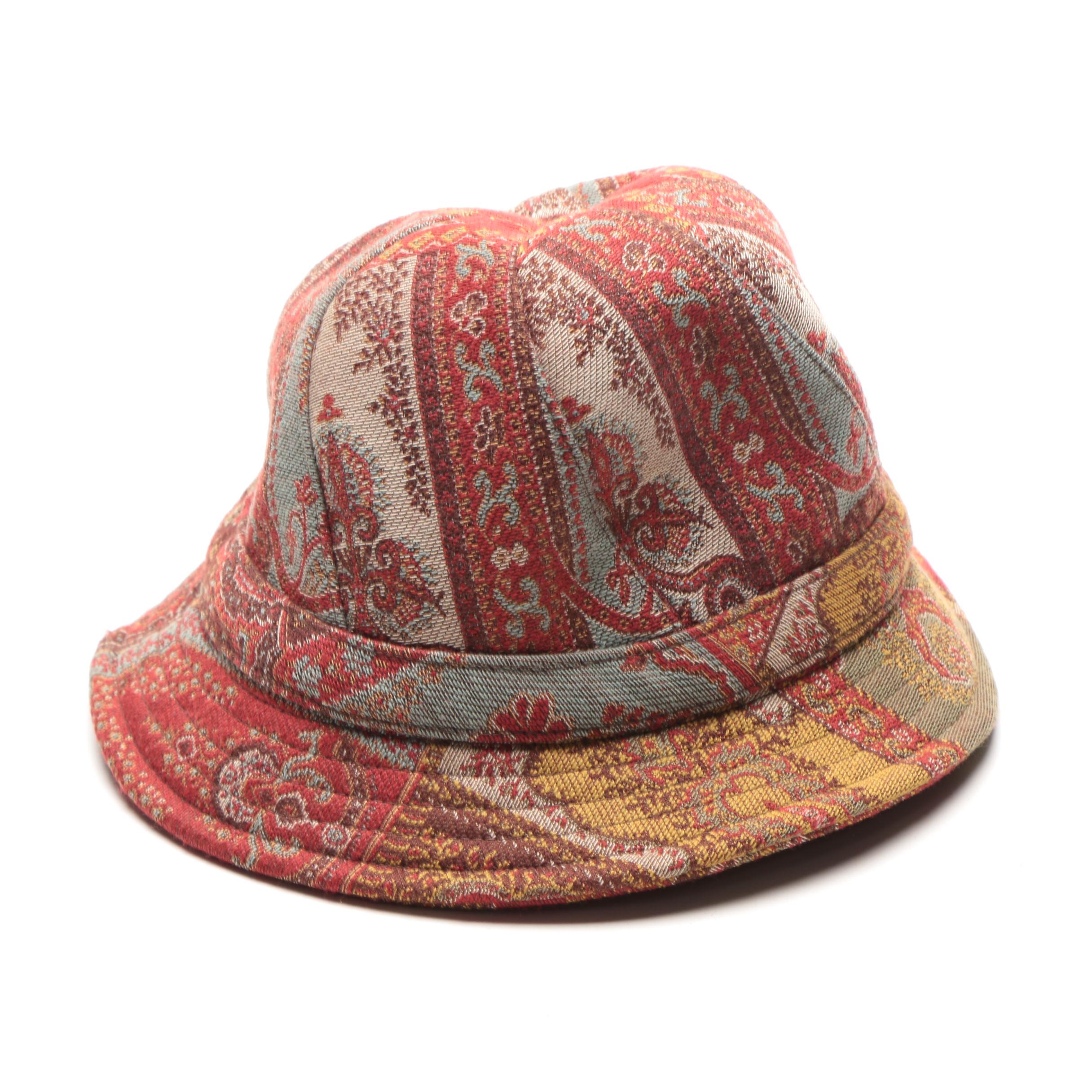 Vintage Paisley Etro Bucket Hat