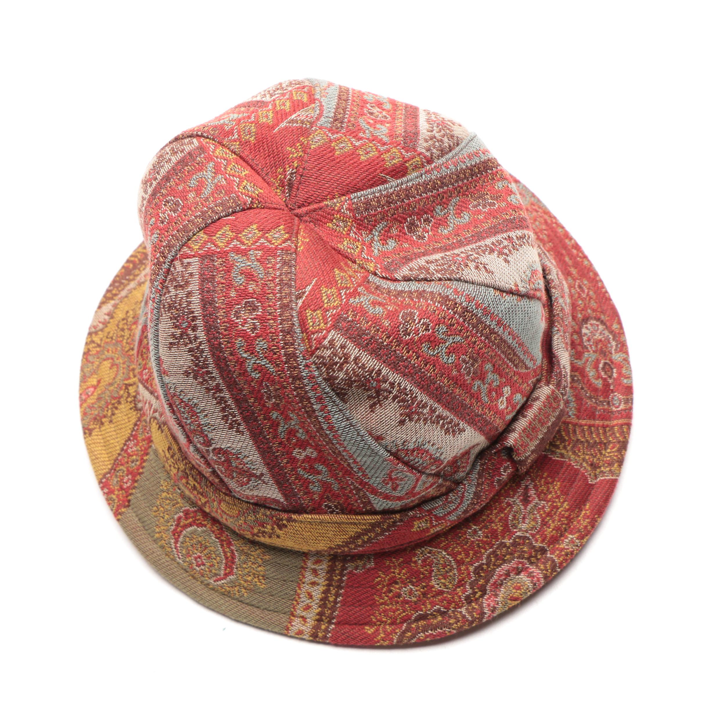 Vintage Paisley Etro Bucket Hat