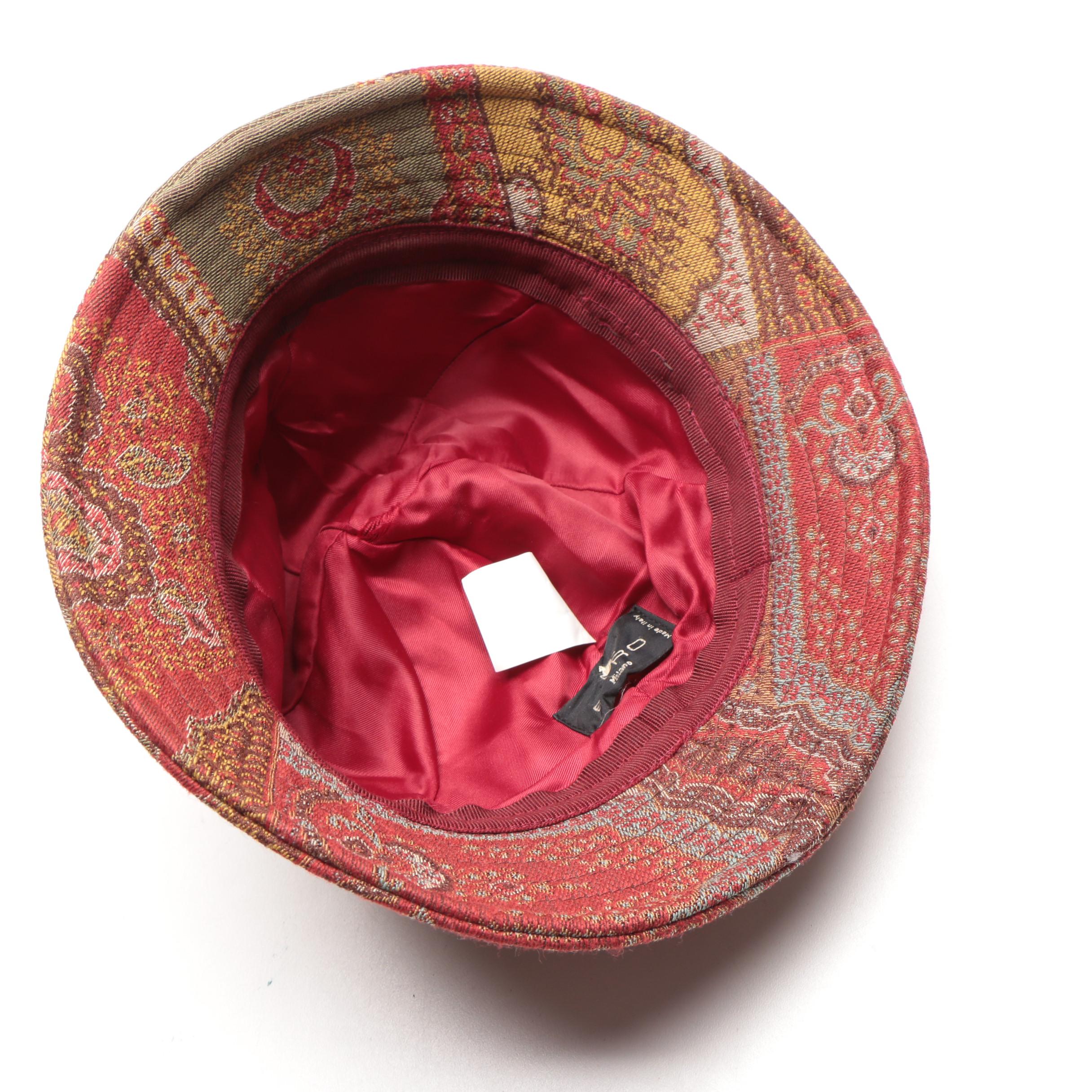 Vintage Paisley Etro Bucket Hat