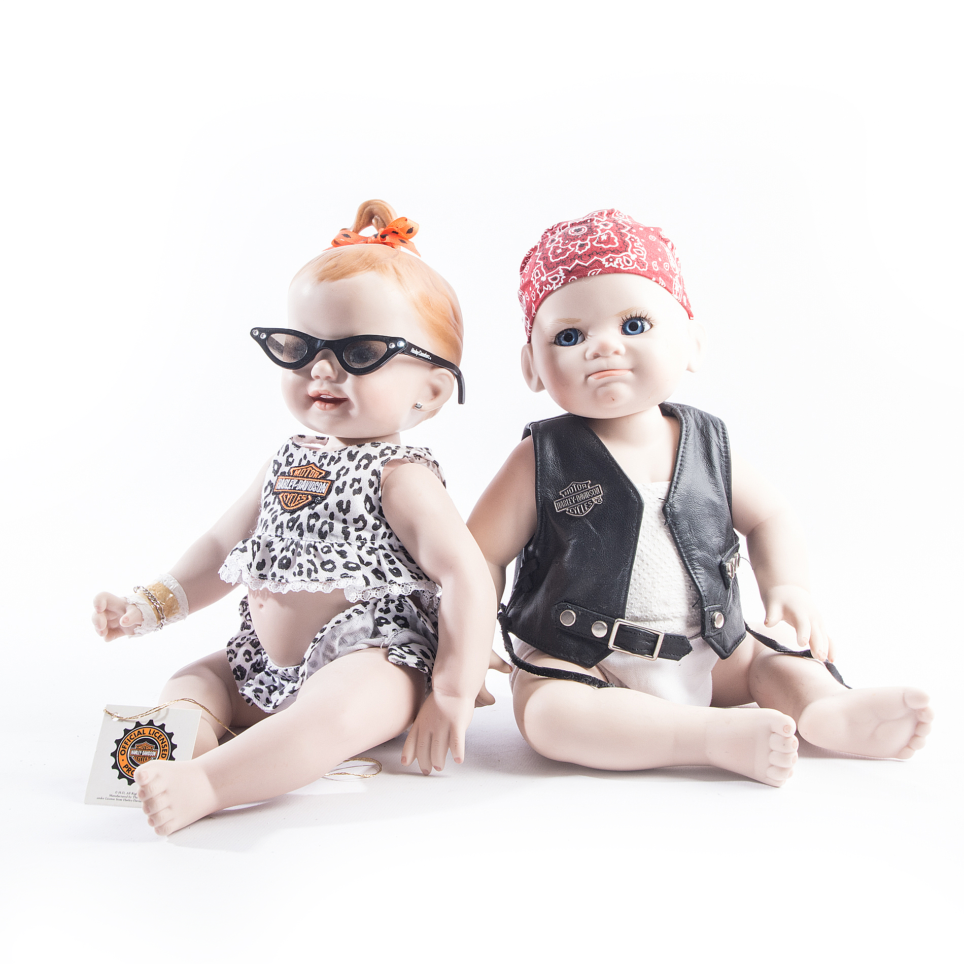 Harley-Davidson Porcelain Dolls
