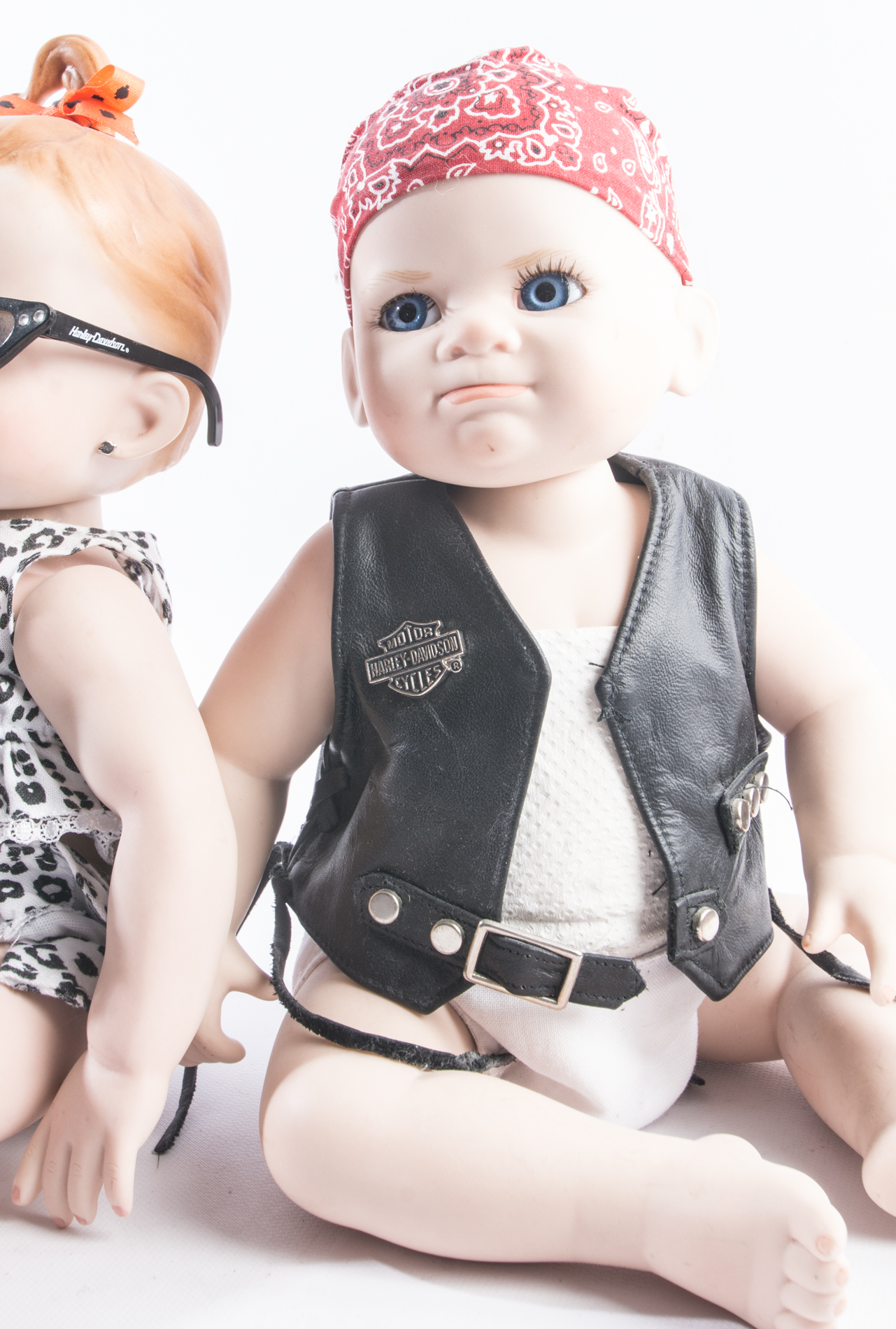 Harley-Davidson Porcelain Dolls
