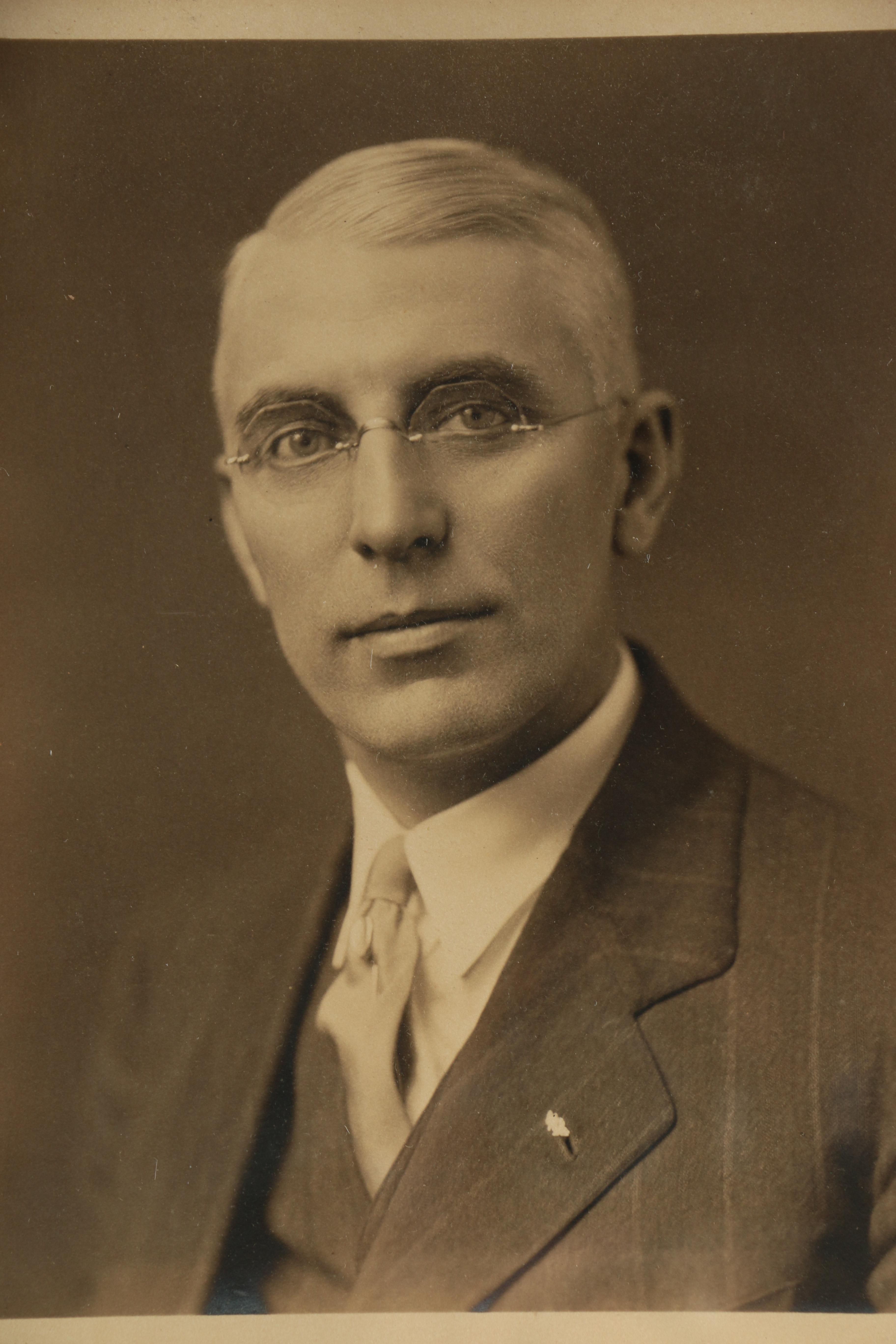 Black and White Photographic Portraits in Art Deco Swing Frames