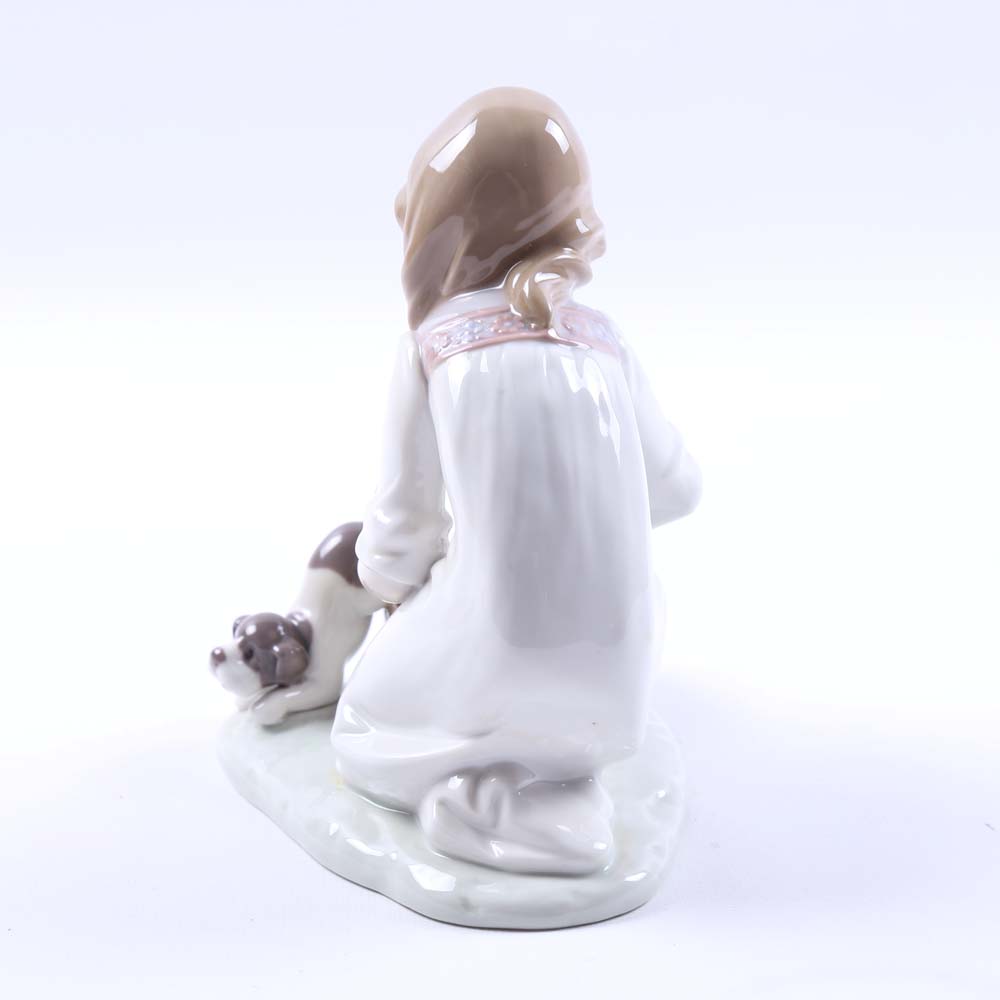 Lladro "Joy in a Basket" Figurine