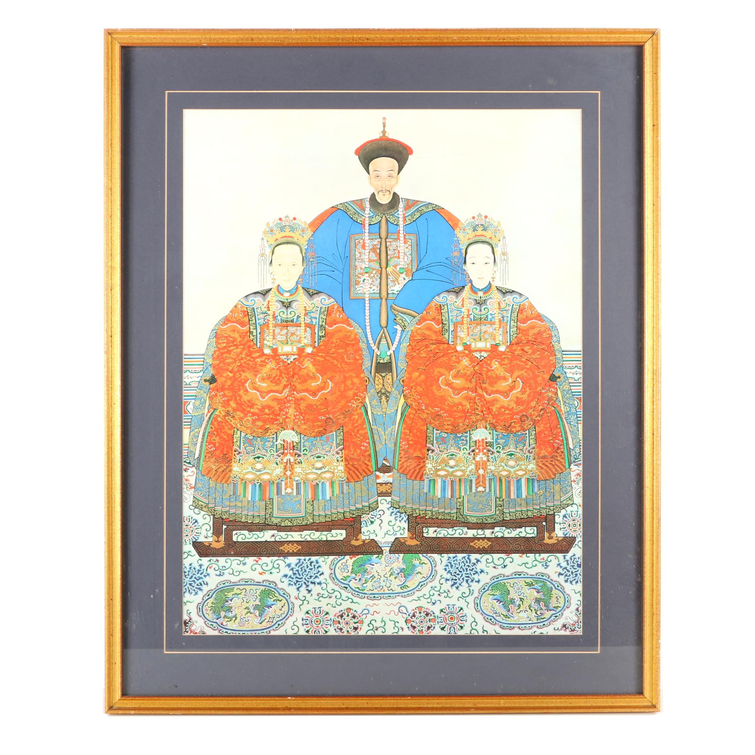 Chinese Ancestor Portrait Print