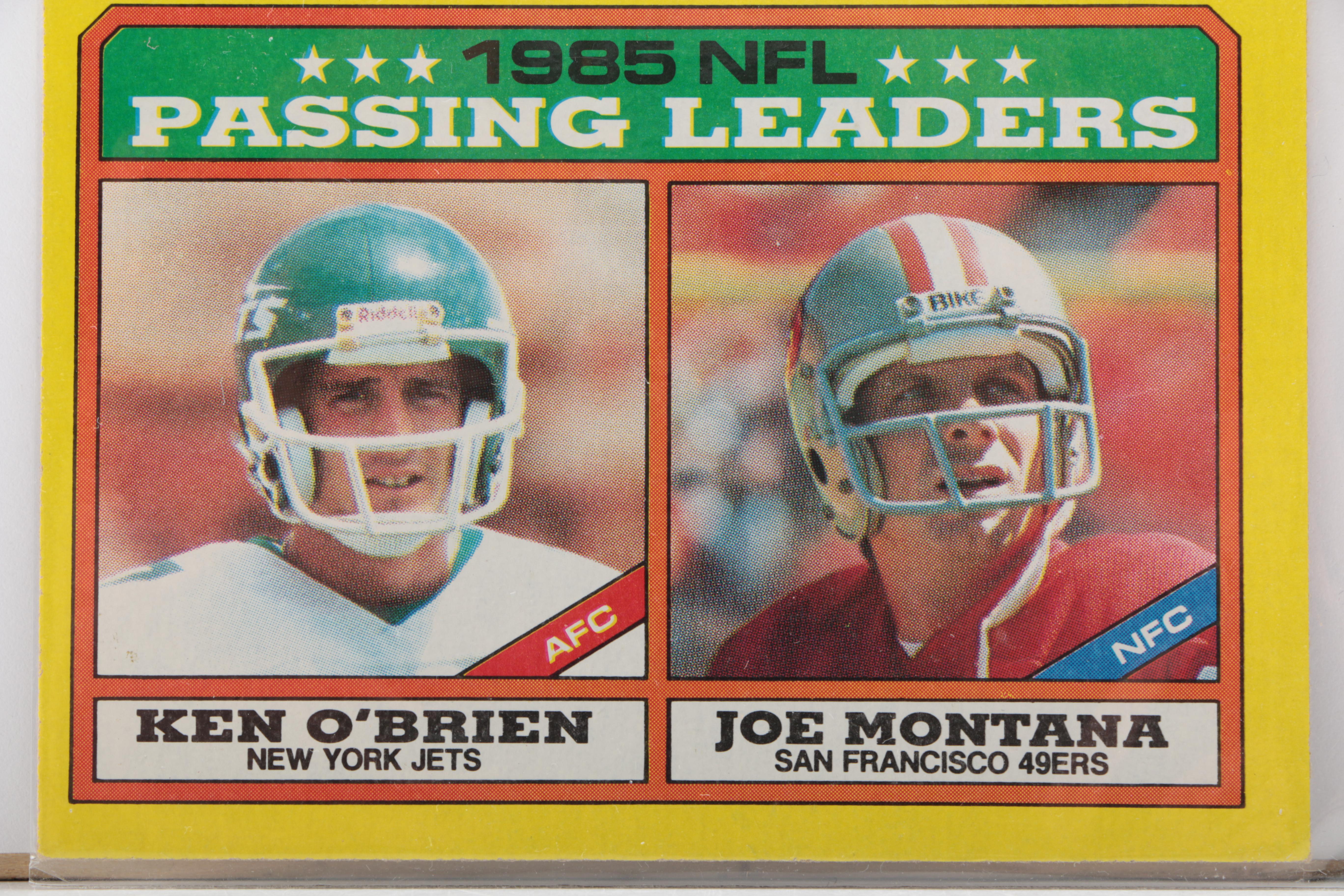 Vintage Football Cards Including James Lofton Rookie Card