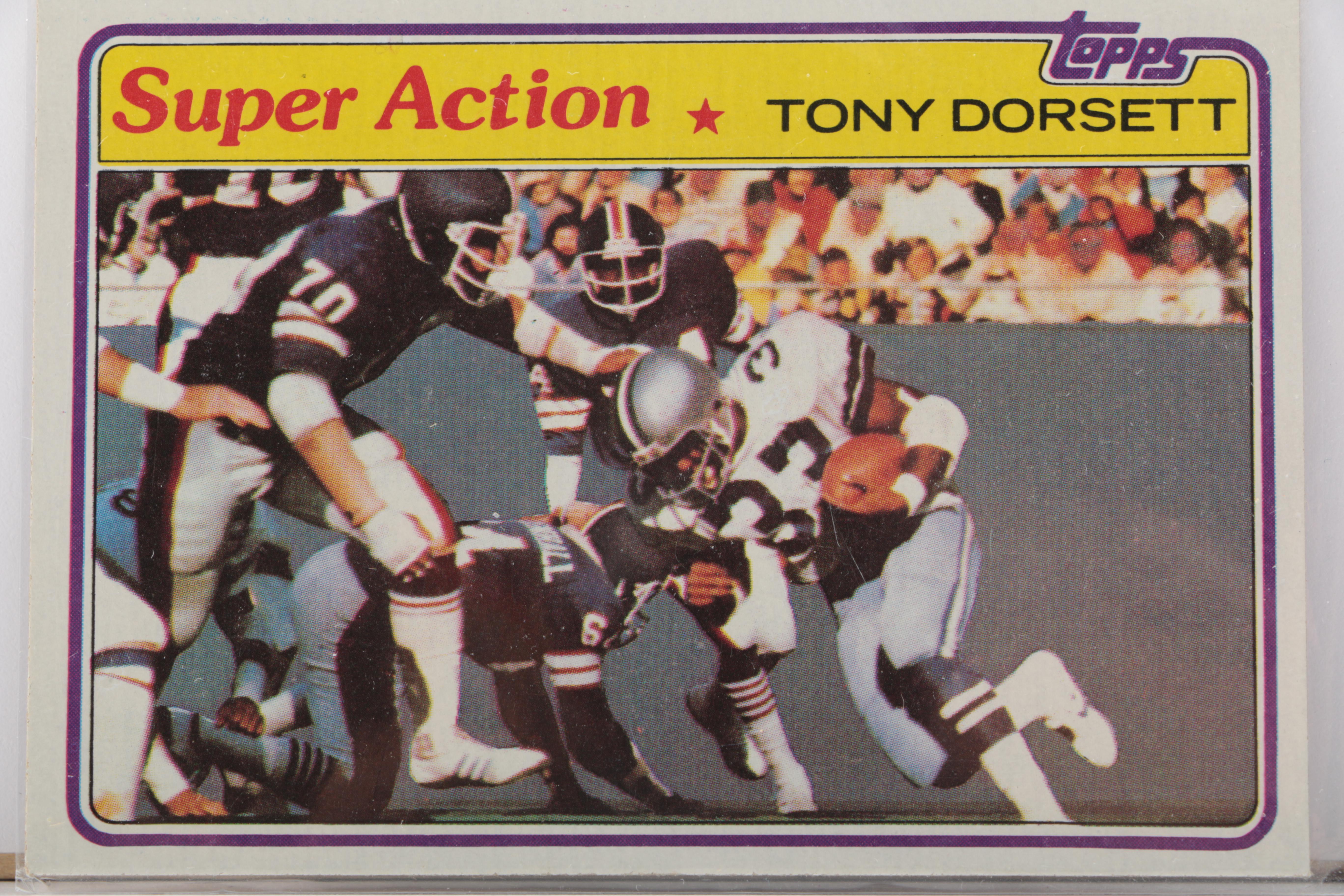 Vintage Football Cards Including James Lofton Rookie Card