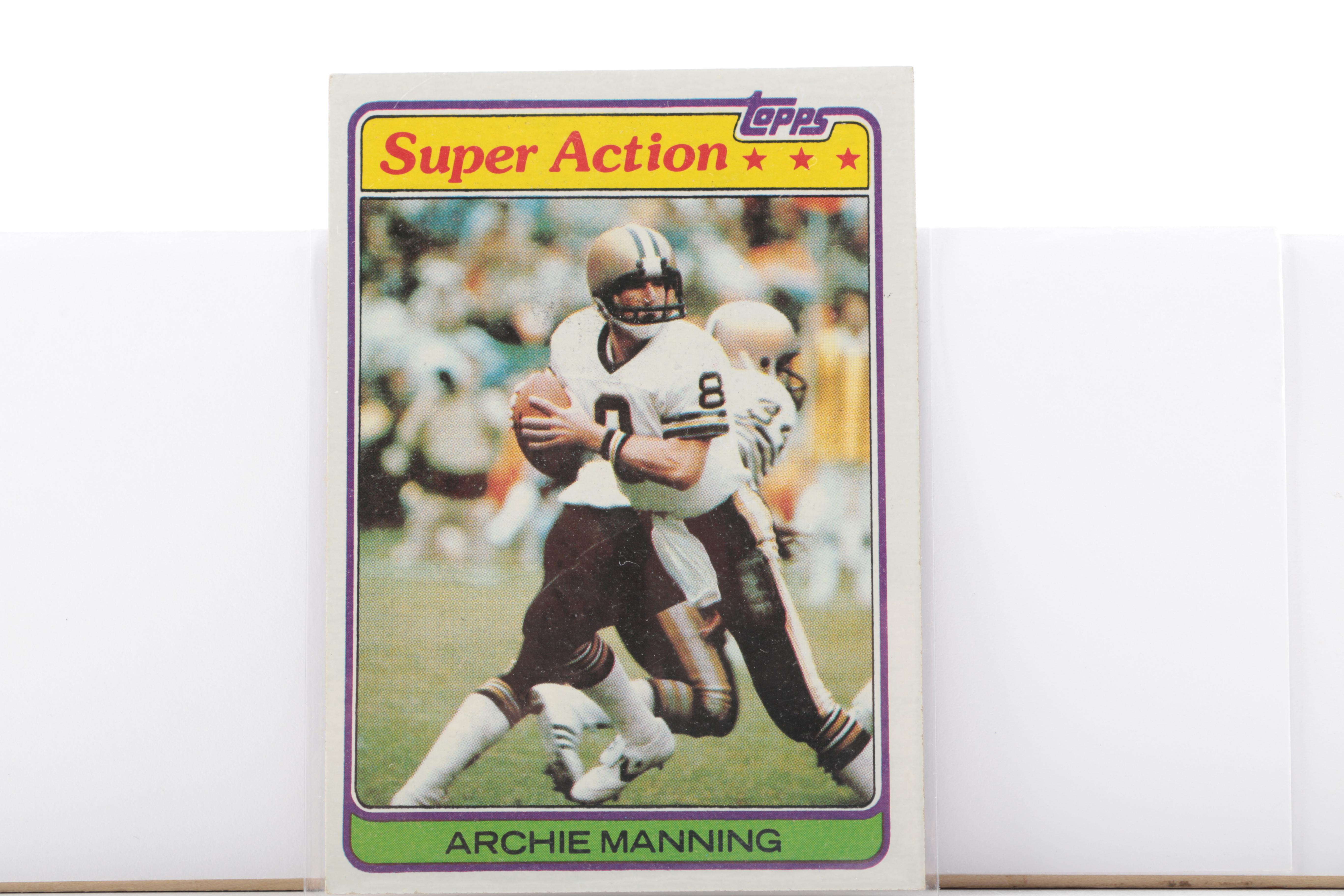 Vintage Football Cards Including James Lofton Rookie Card