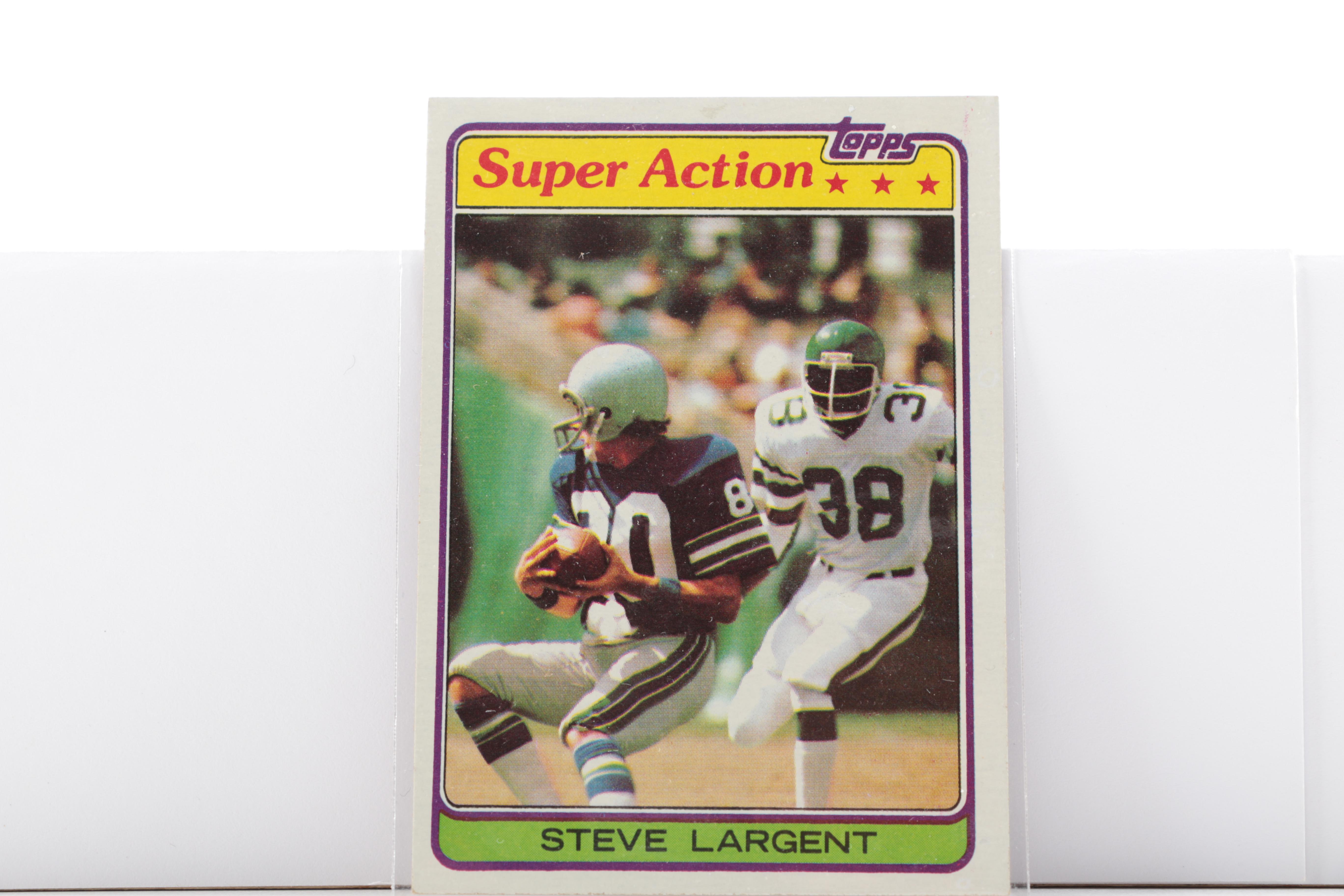 Vintage Football Cards Including James Lofton Rookie Card