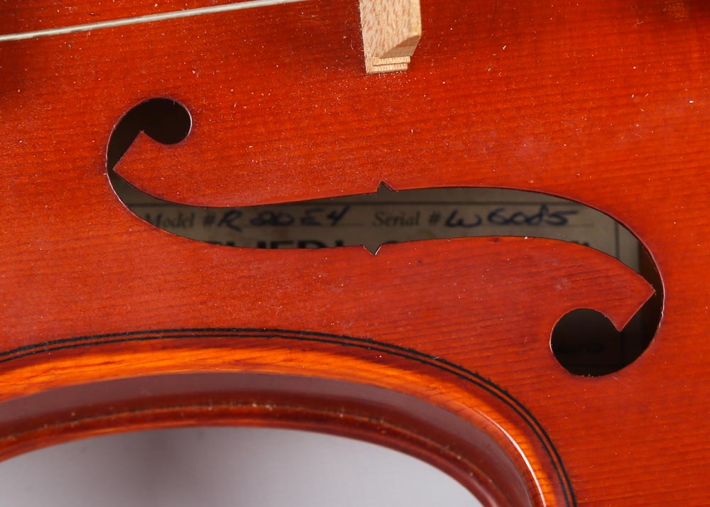 Scherl & Roth Violin, Case and Bow