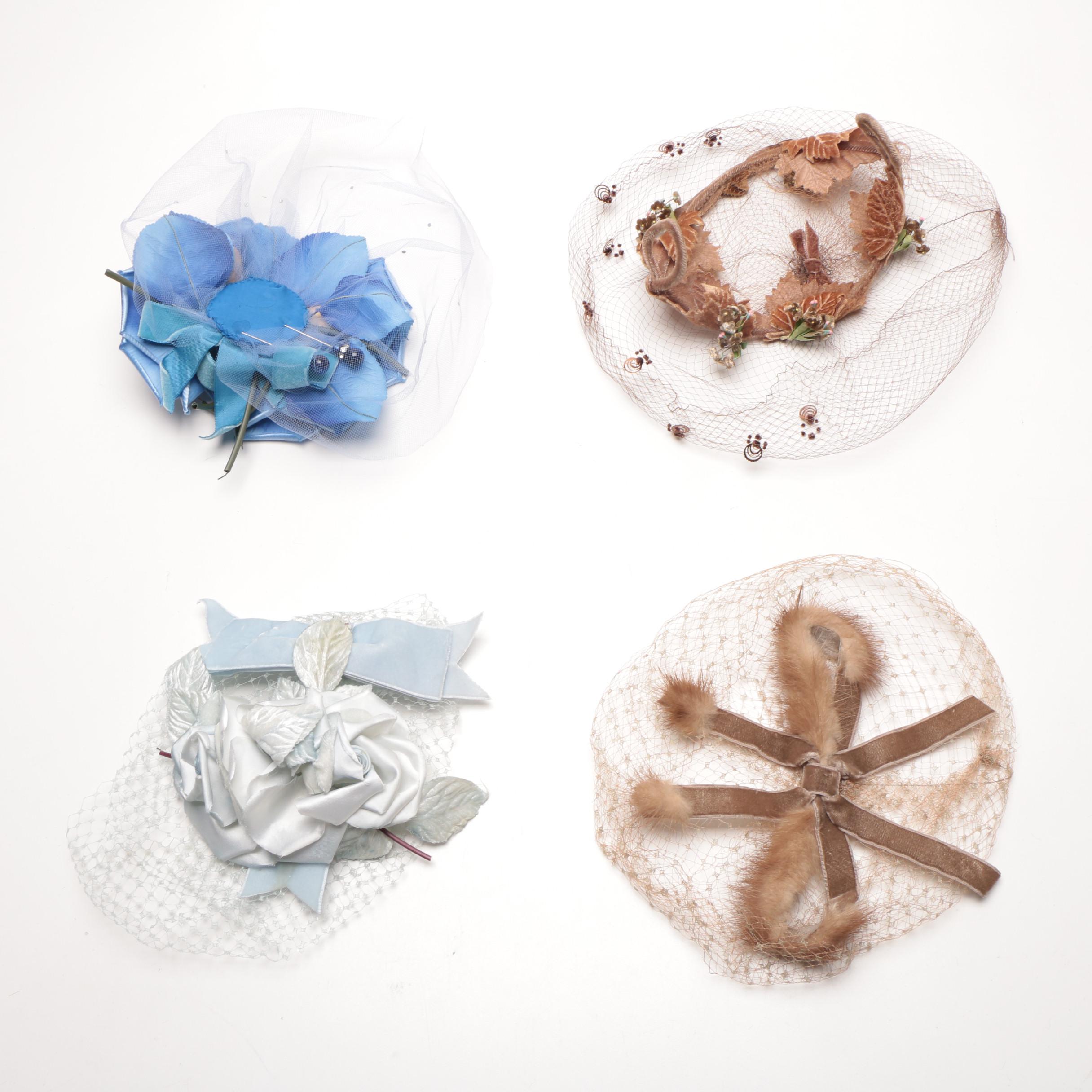 Womens Vintage Veil Headpieces