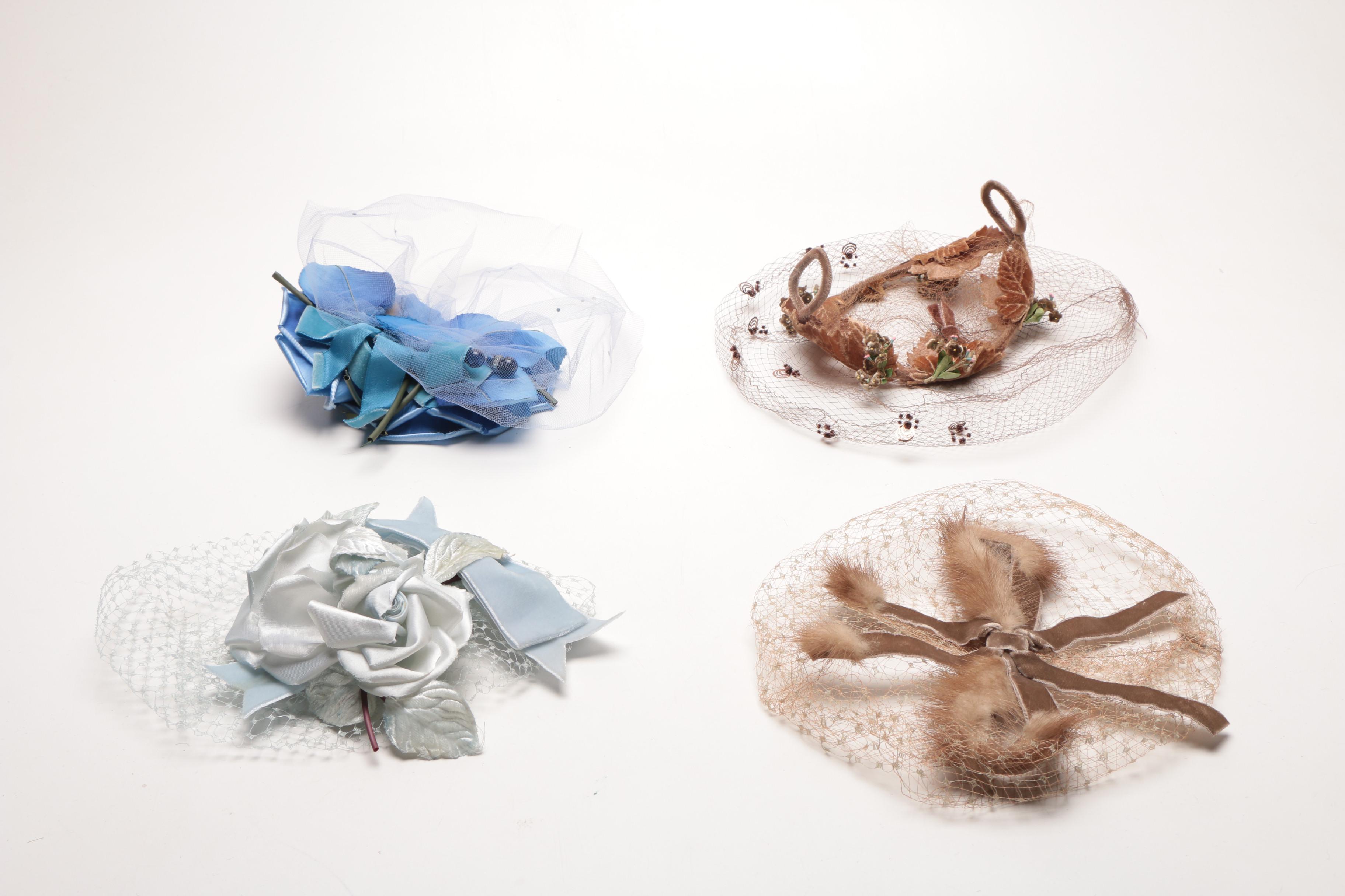 Womens Vintage Veil Headpieces
