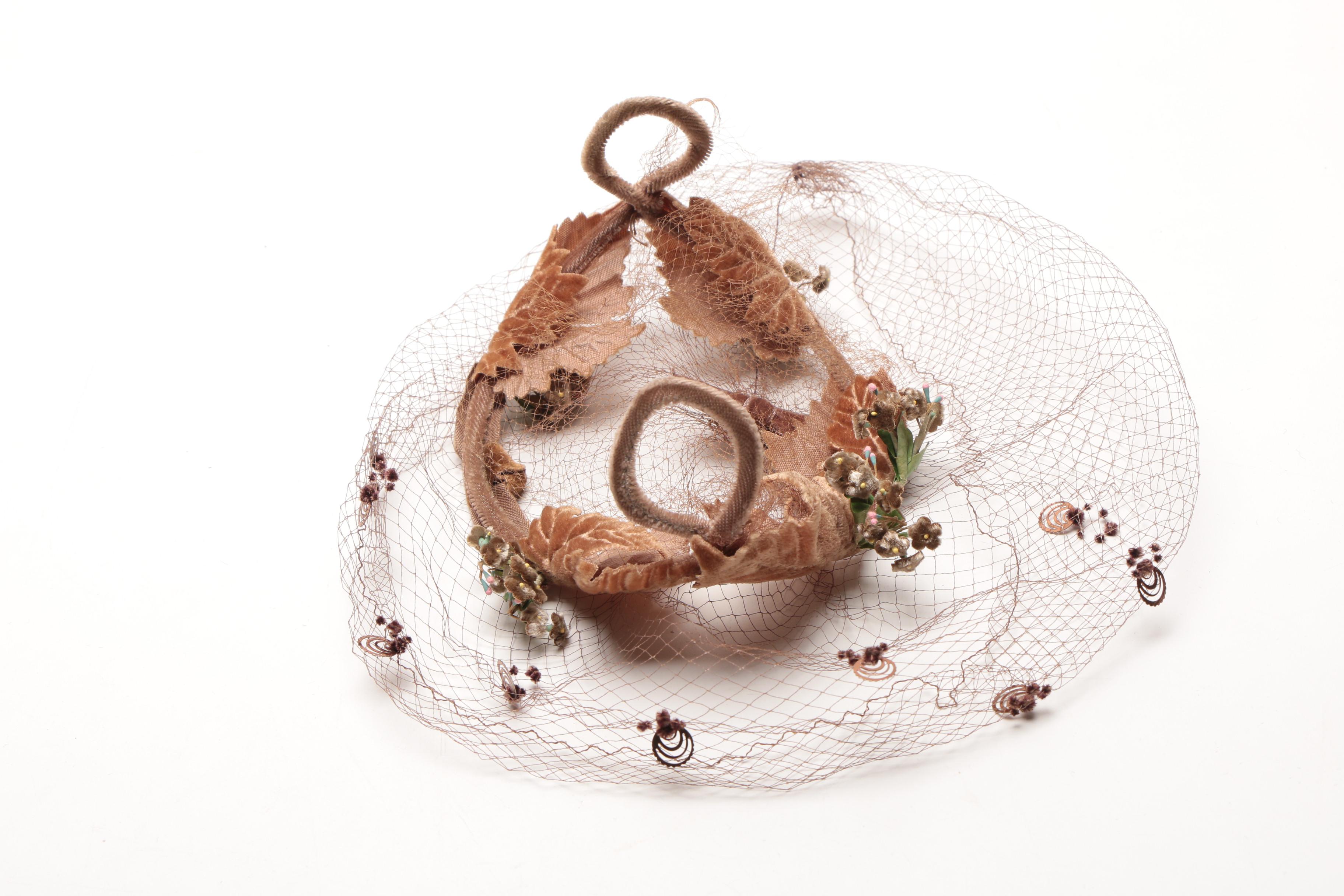 Womens Vintage Veil Headpieces