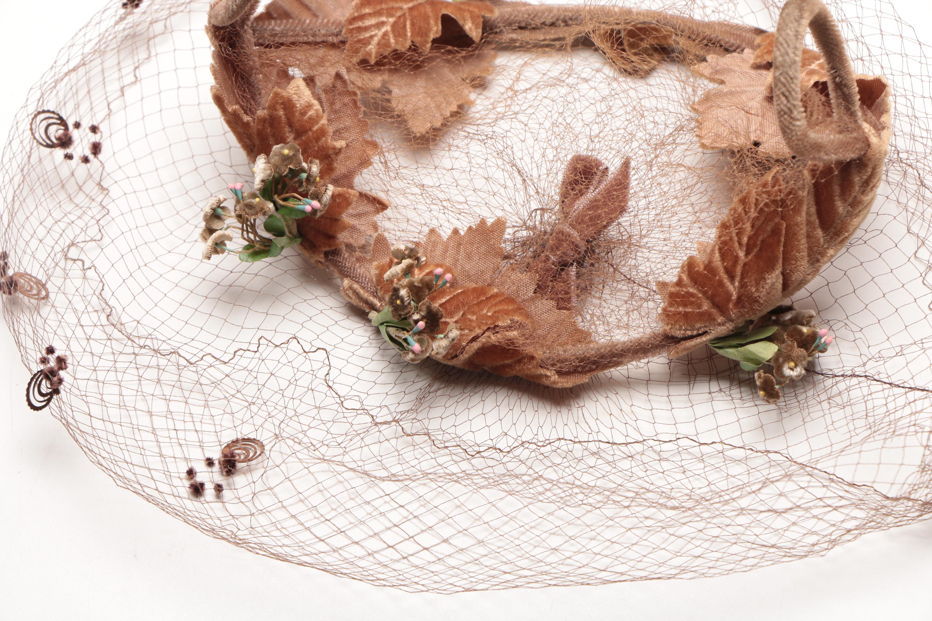 Womens Vintage Veil Headpieces