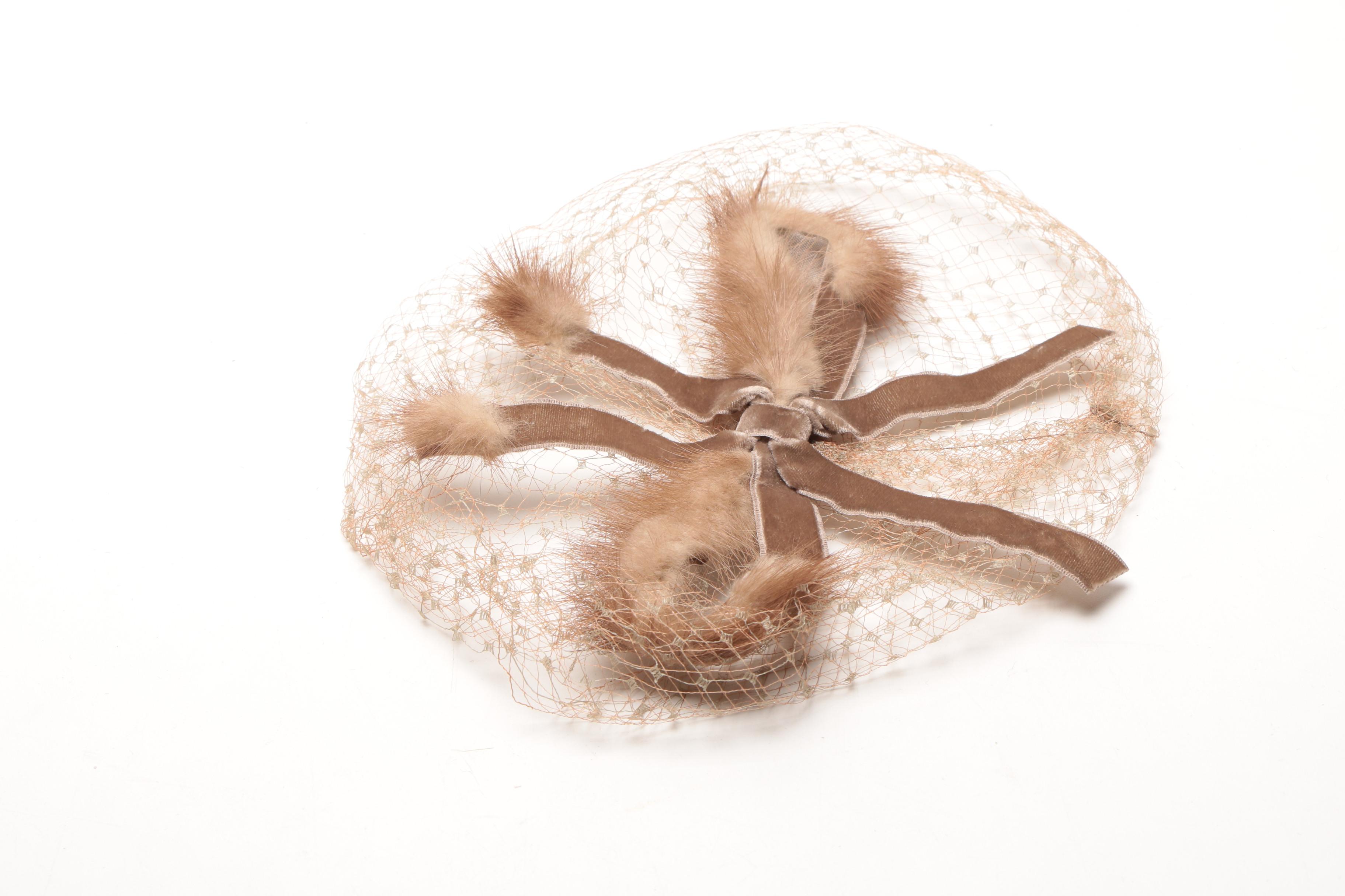 Womens Vintage Veil Headpieces