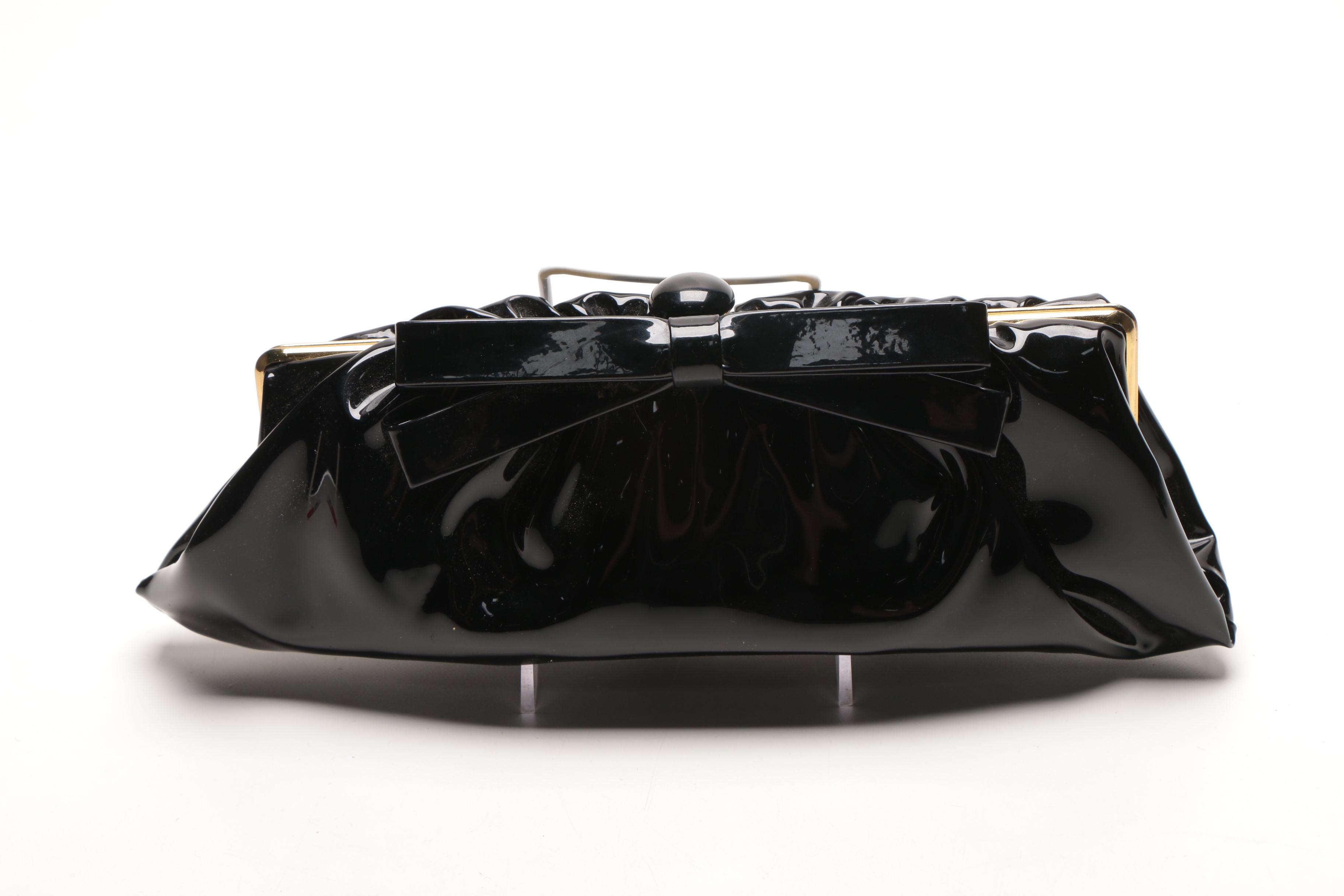 Pair of Black Vintage Handbags