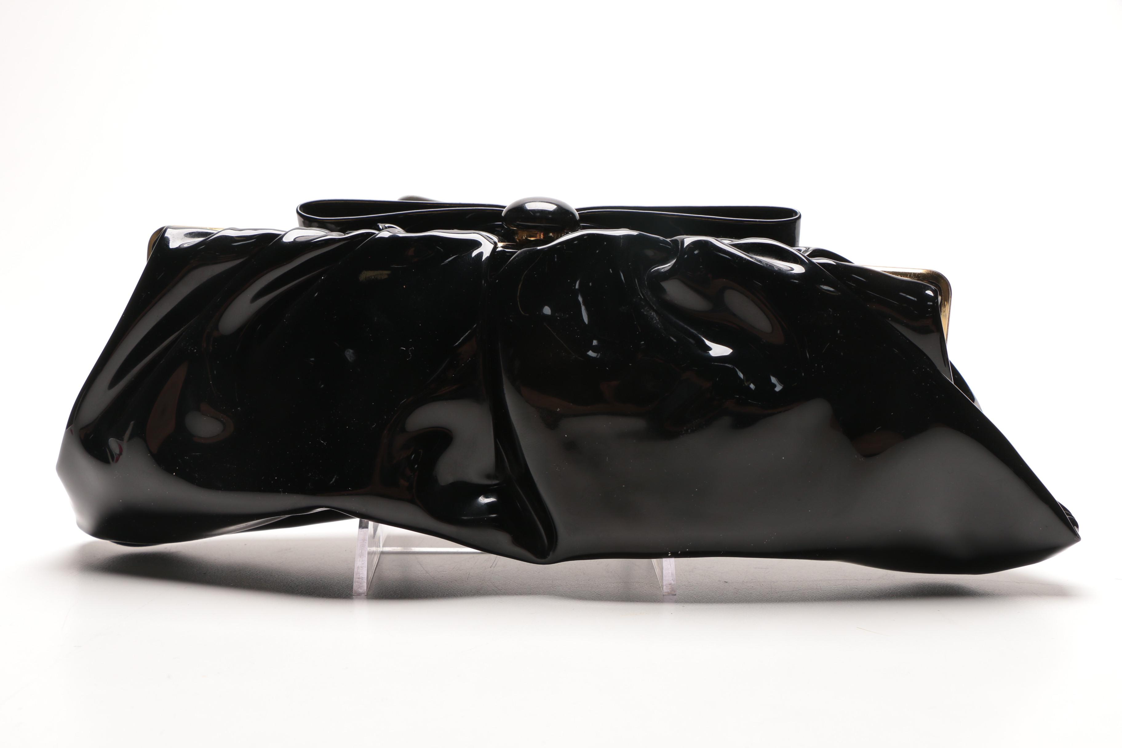 Pair of Black Vintage Handbags