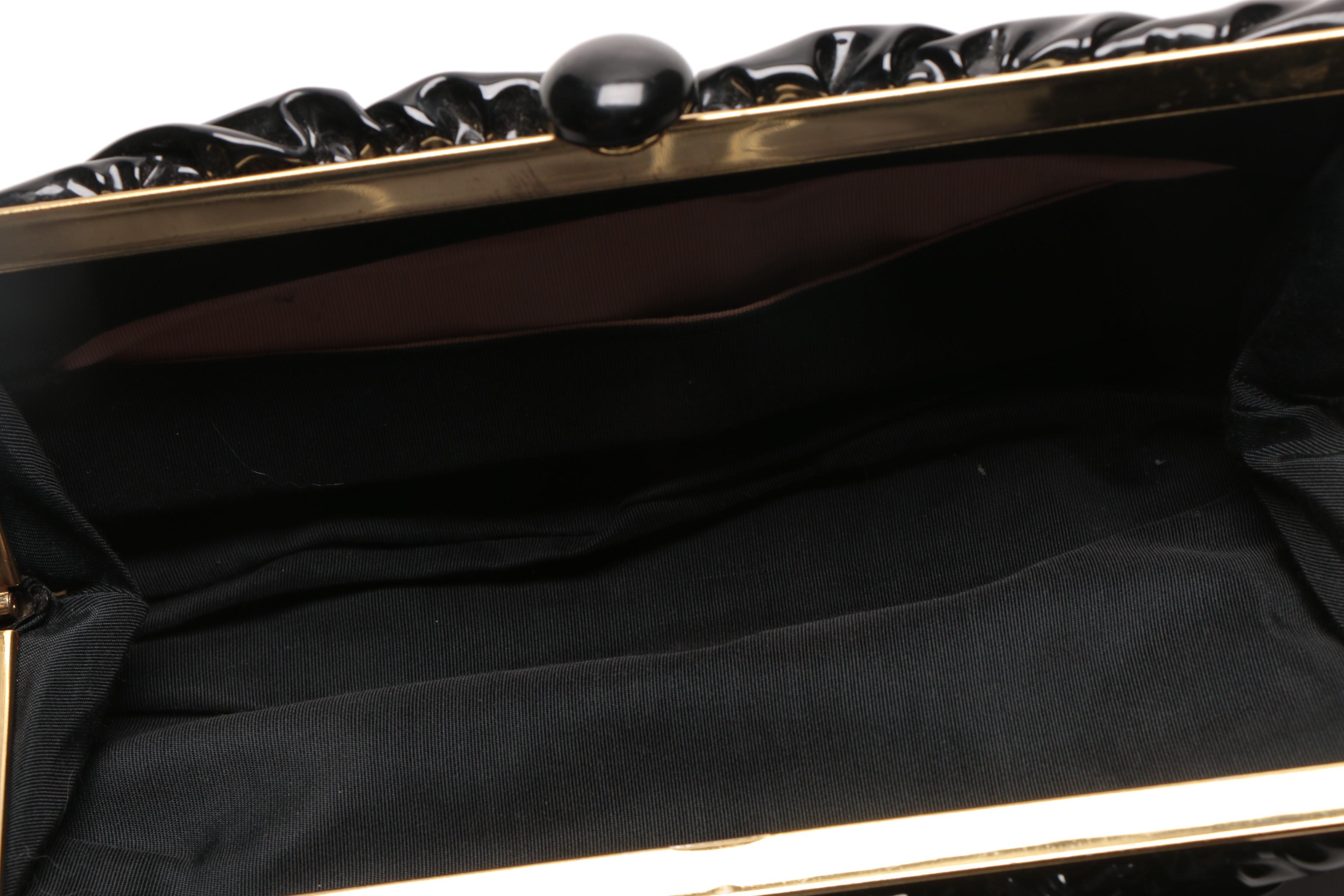 Pair of Black Vintage Handbags