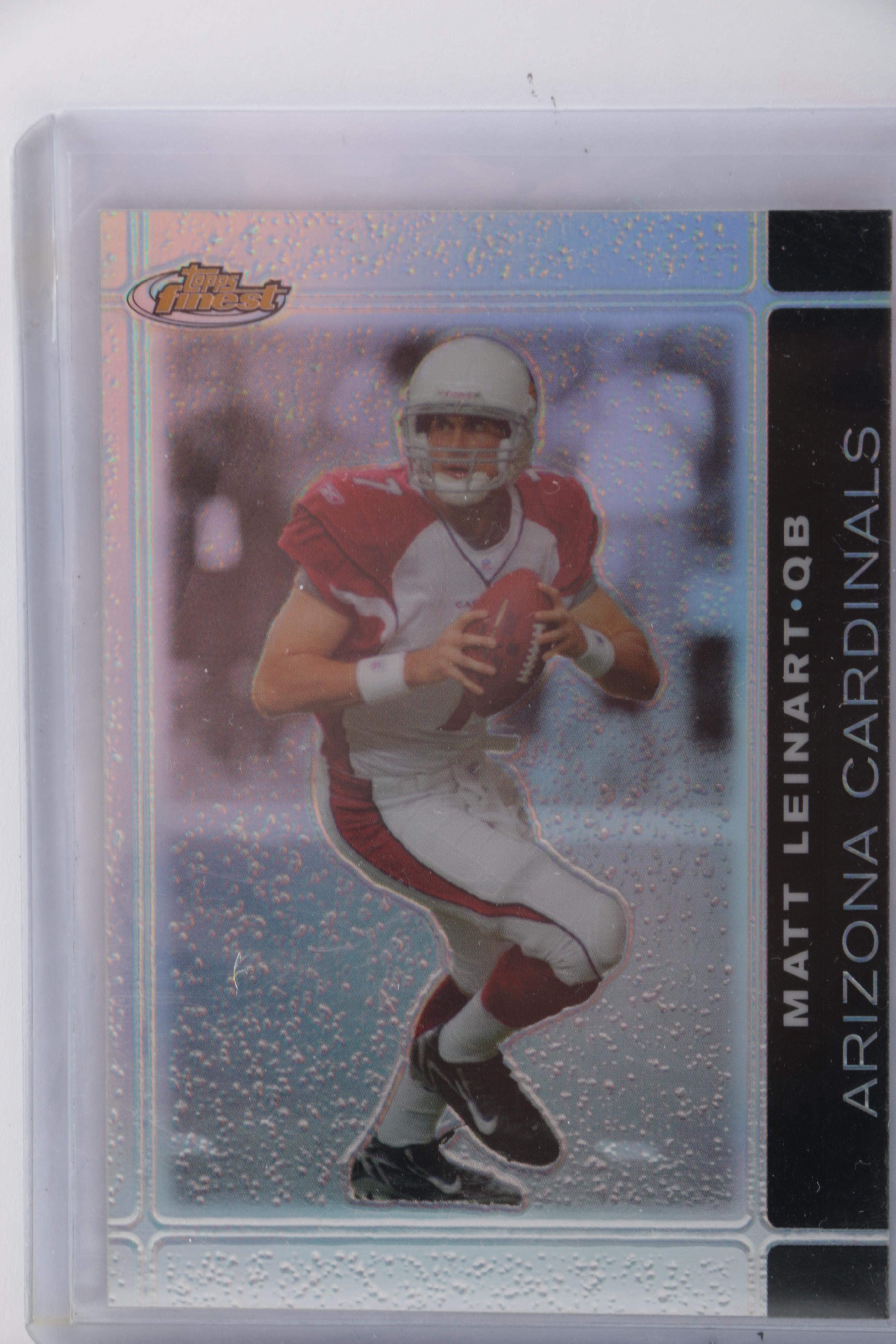 Collection of Matt Leinart Rookie Football Cards