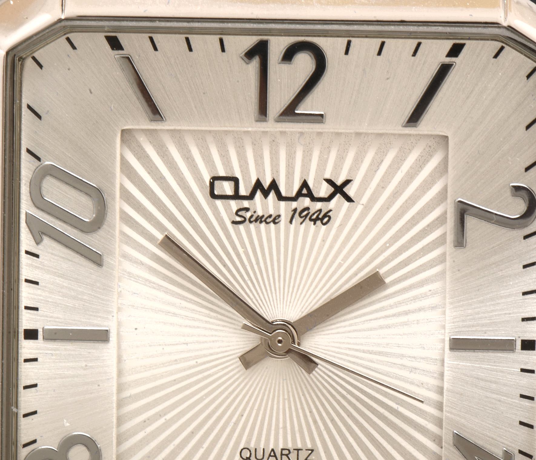 Omax Moureax Silver Tone Watch