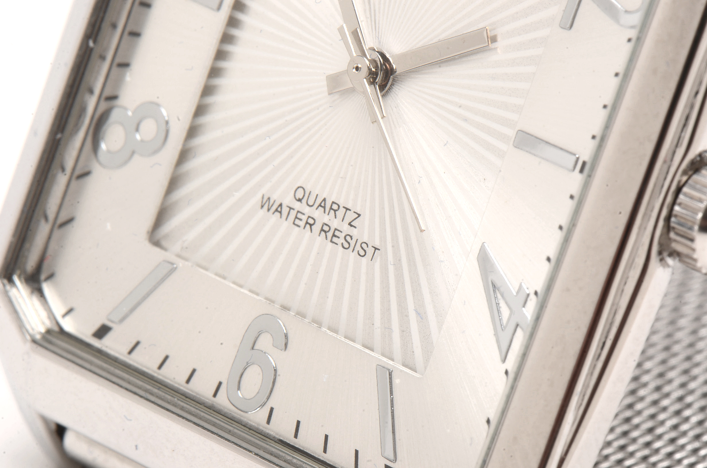 Omax Moureax Silver Tone Watch