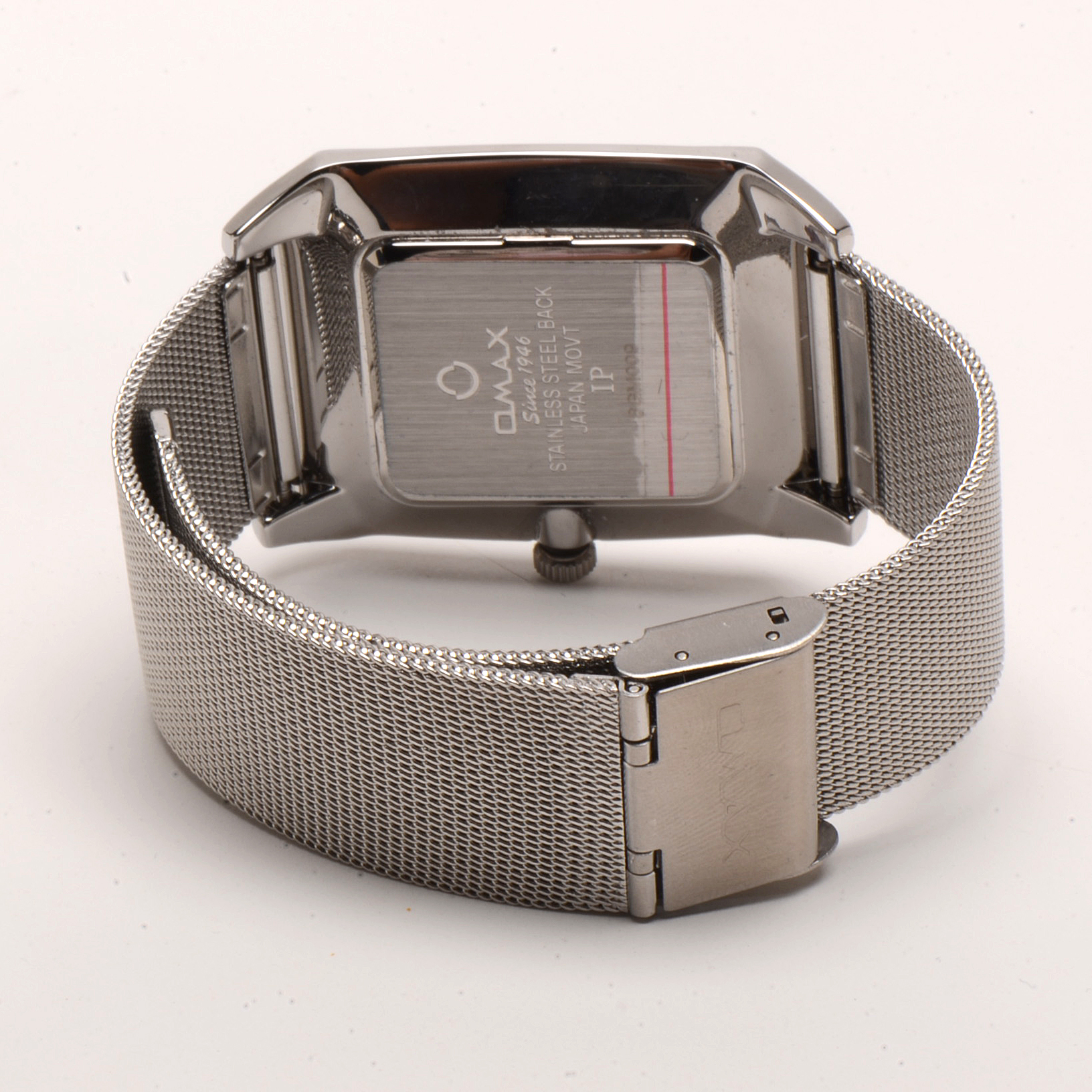 Omax Moureax Silver Tone Watch