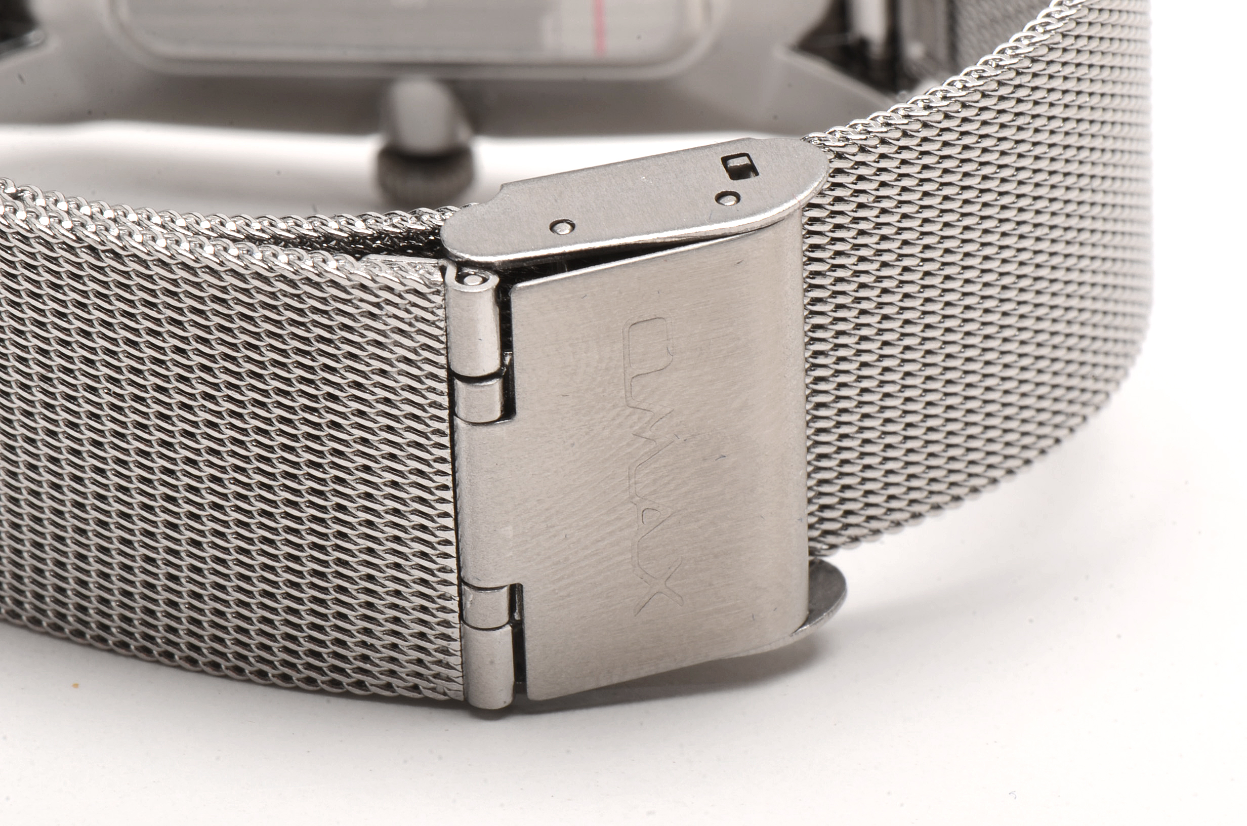 Omax Moureax Silver Tone Watch