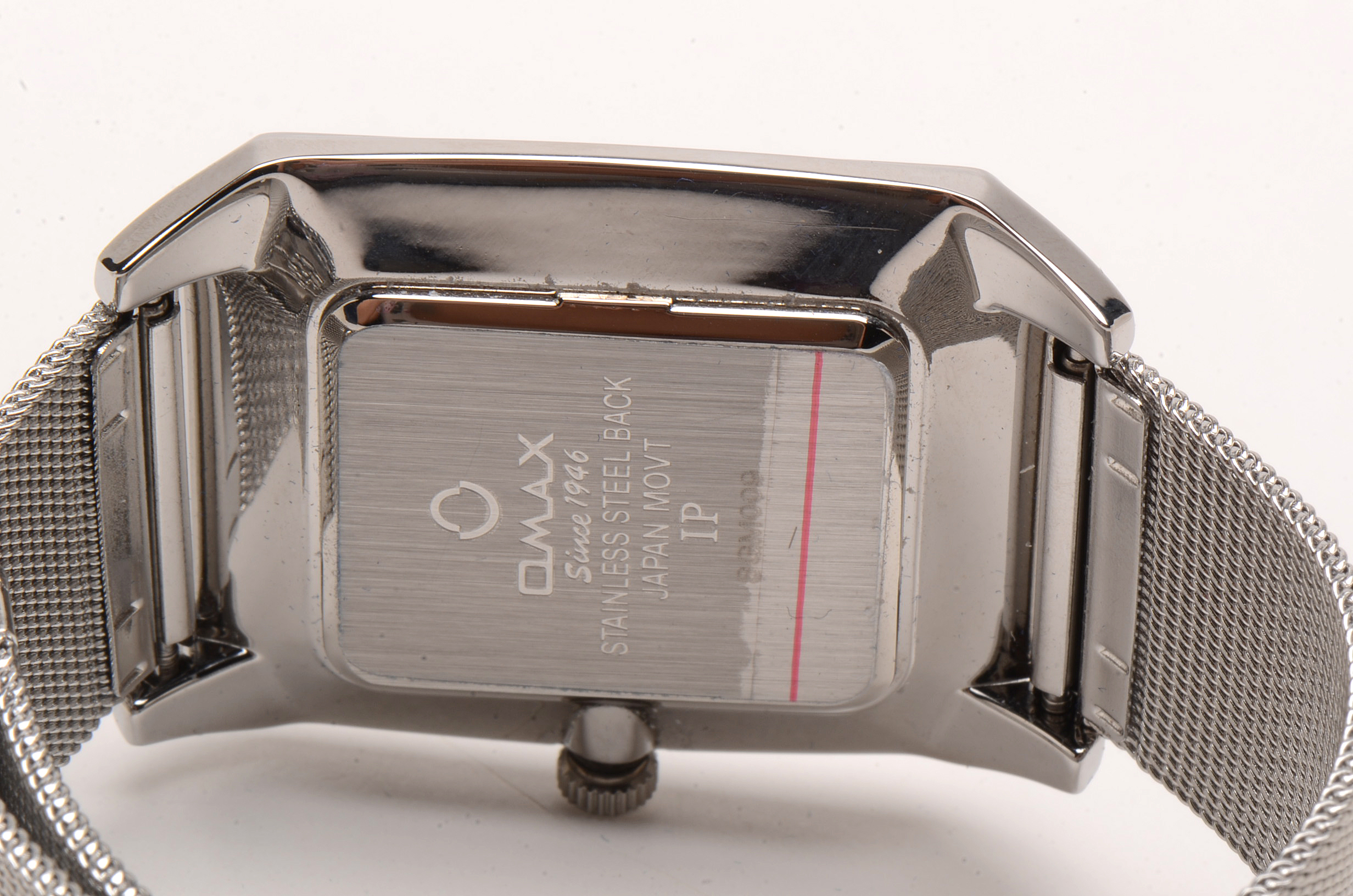 Omax Moureax Silver Tone Watch