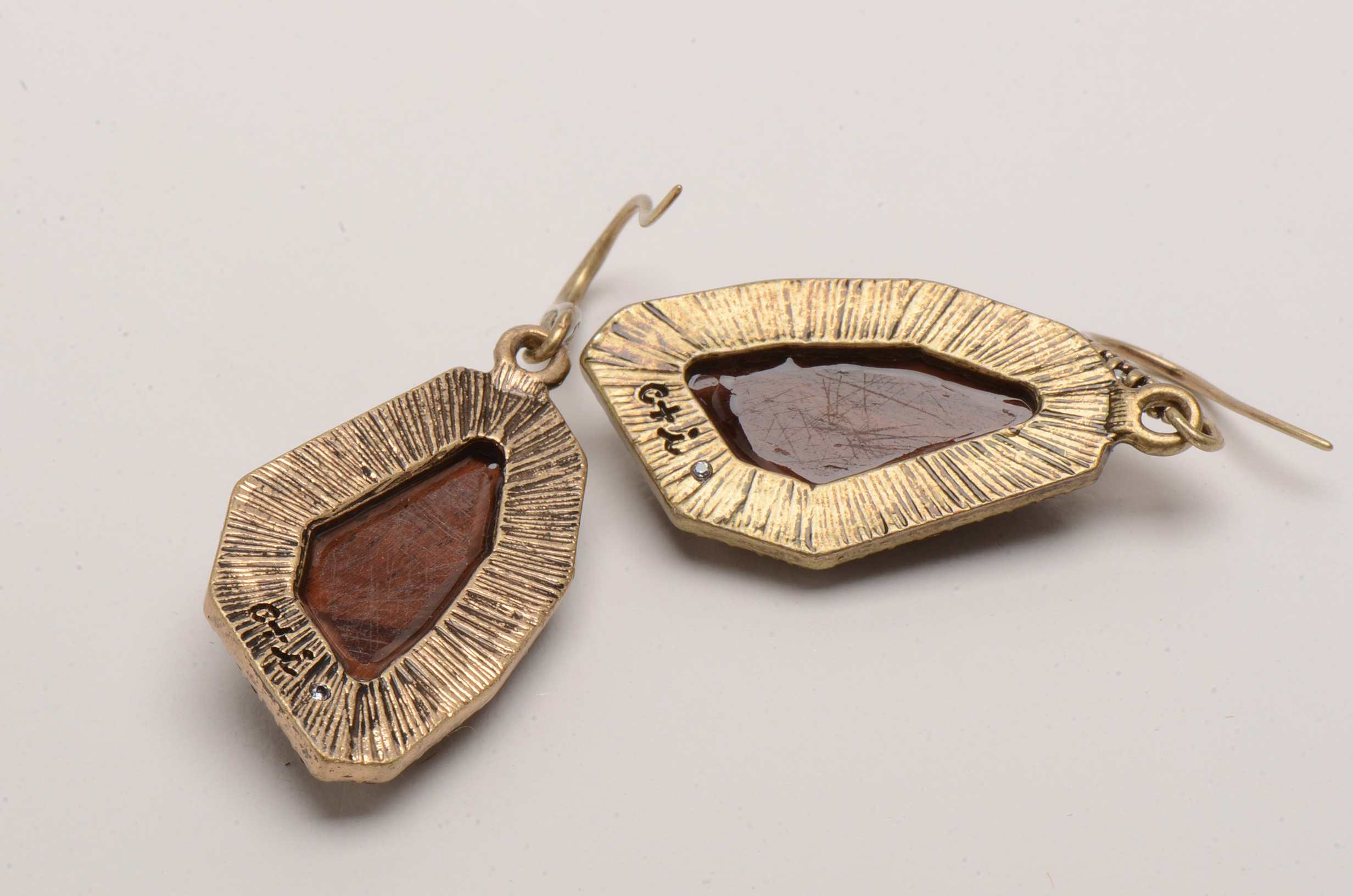 Chloe & Isabel "Rebel Red Tiger Eye" Statement Parure