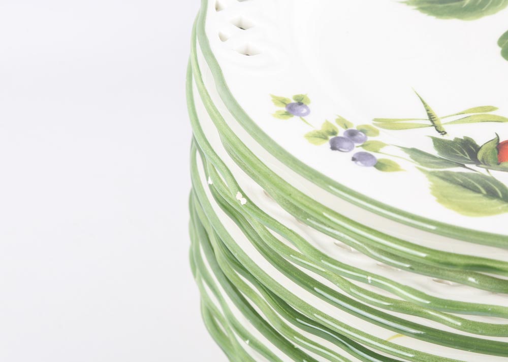 Mixed Pattern Italian Tableware Featuring Brunelli