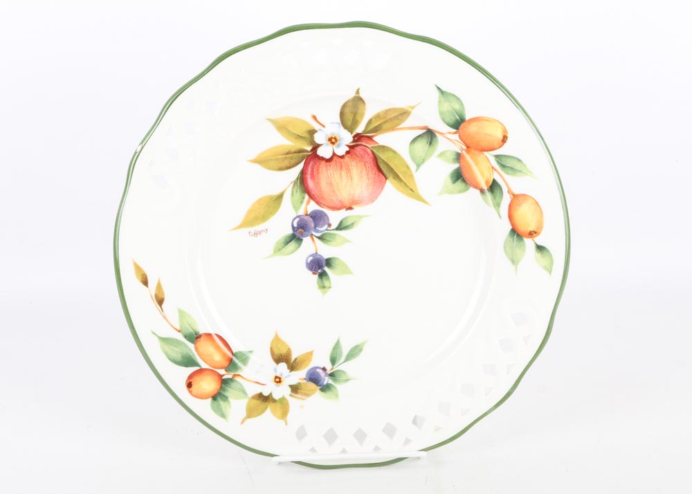 Mixed Pattern Italian Tableware Featuring Brunelli