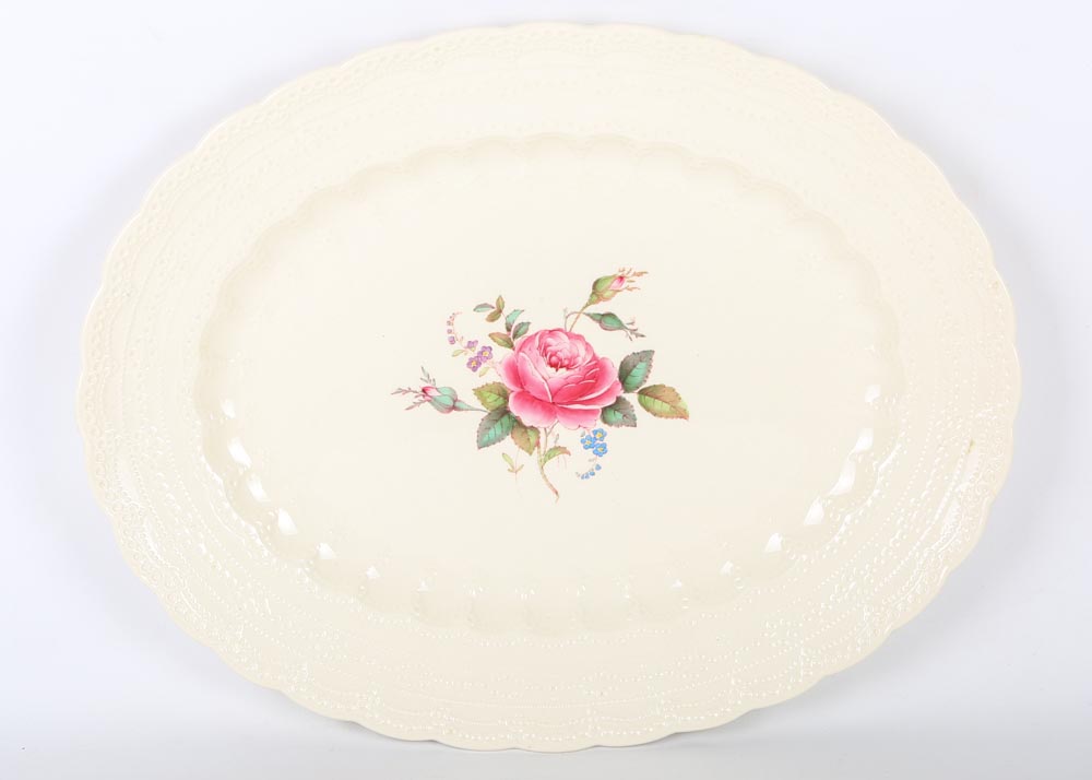 Spode's Jewell "Billingsley Rose" China