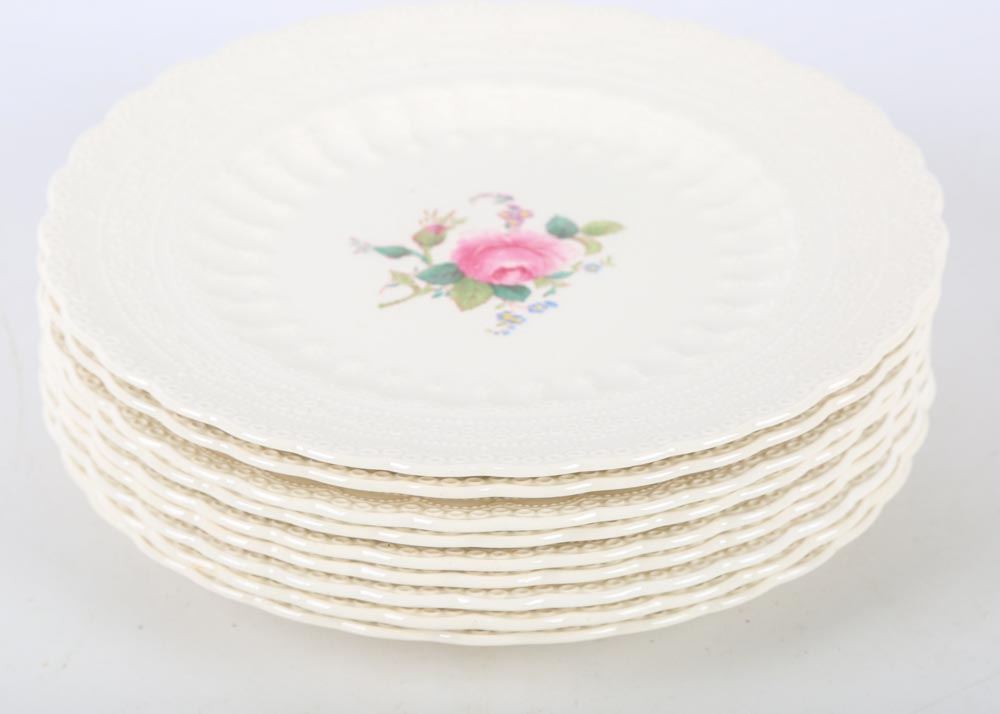 Spode's Jewell "Billingsley Rose" China