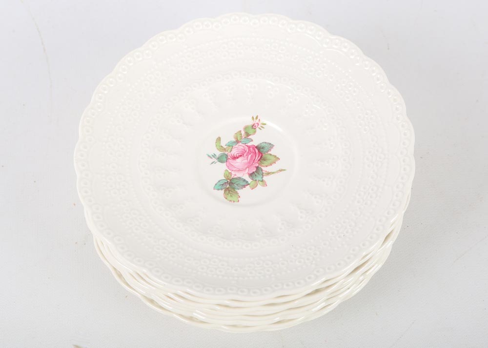 Spode's Jewell "Billingsley Rose" China