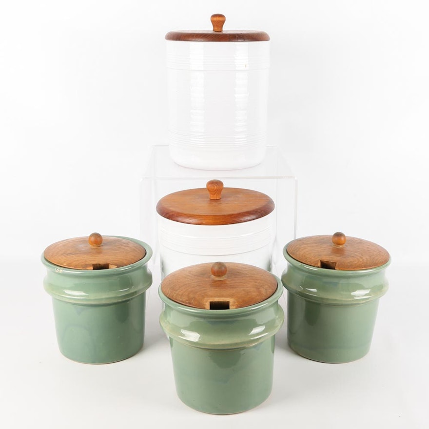 Ceramic Kitchen Canisters