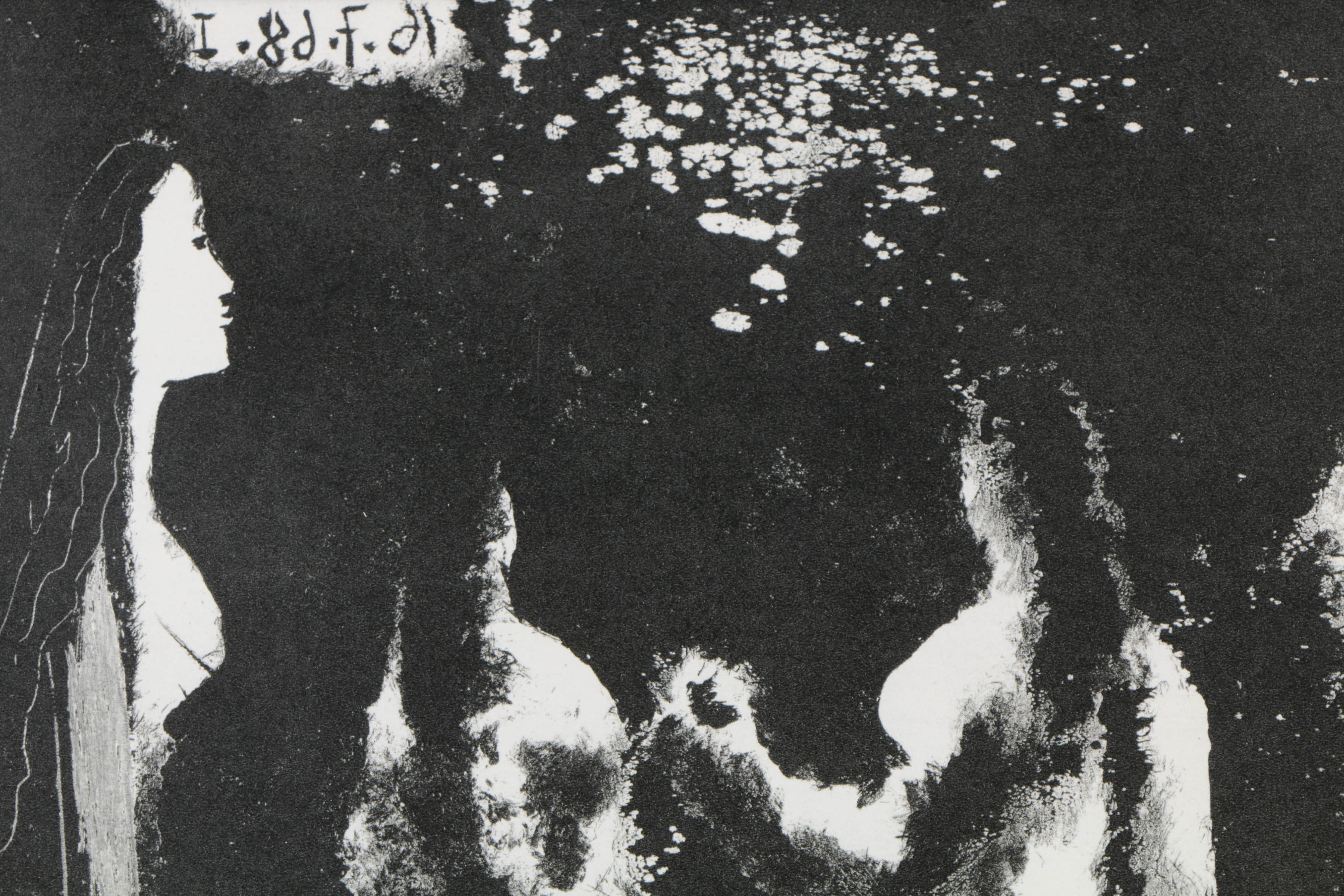 Halftone Print on Paper After Pablo Picasso