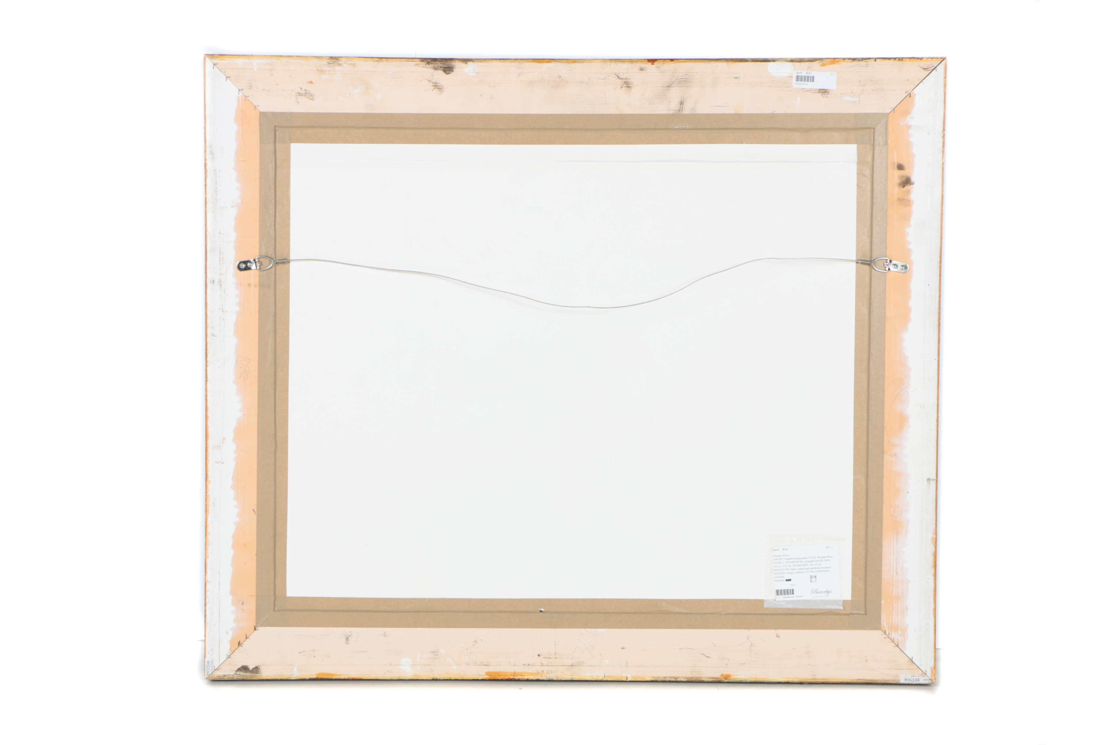 Anatole Krasnyansky Limited Edition Serigraph on Paper "Russian River"