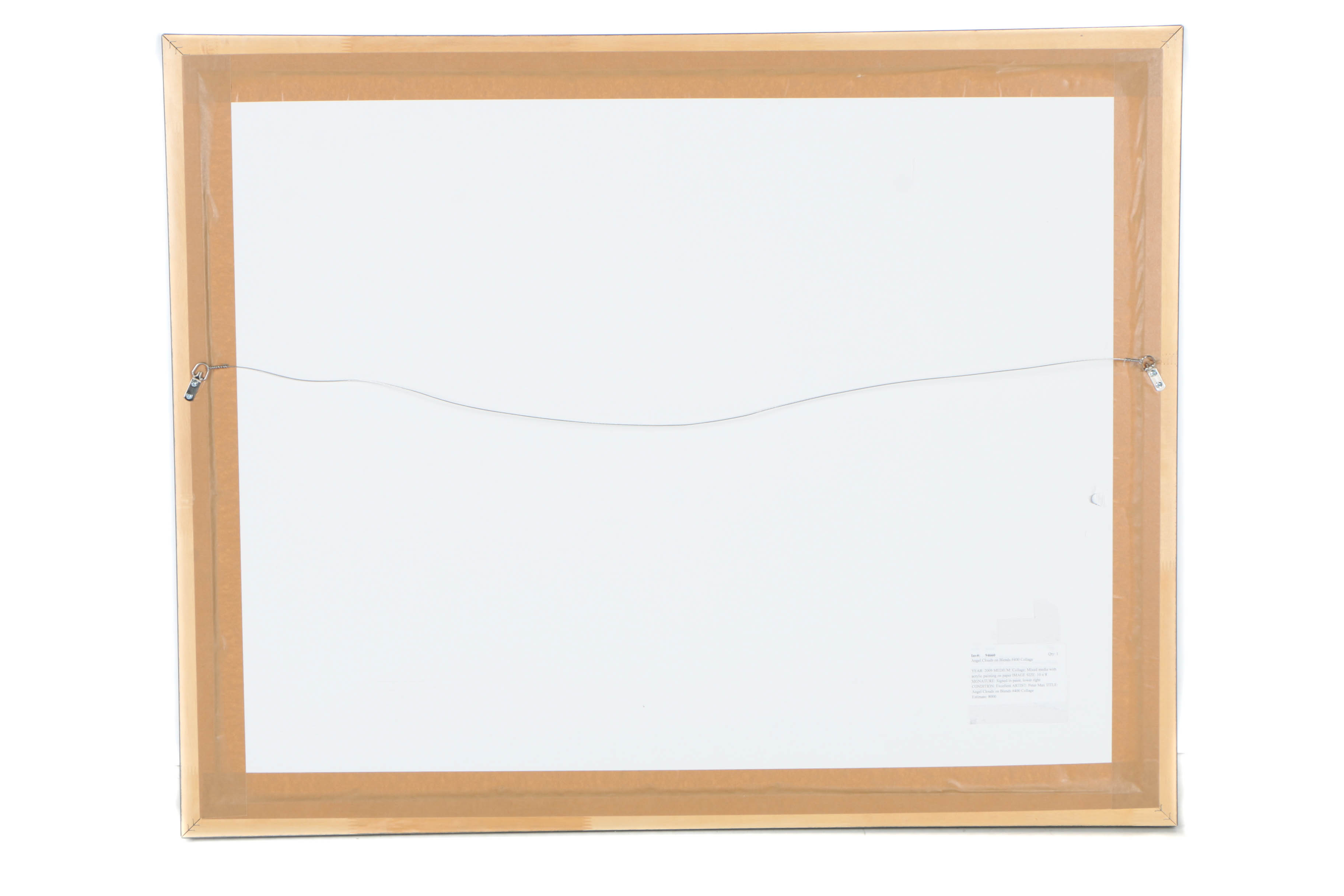 Peter Max Mixed Media Collage on Paper with Stamp and Posters