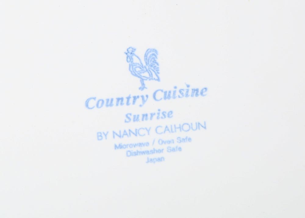 Nancy Calhoun Country Cuisine Stoneware