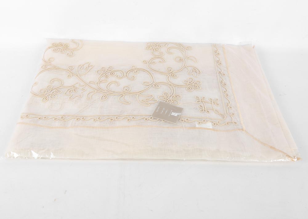 Ecru Table Linens