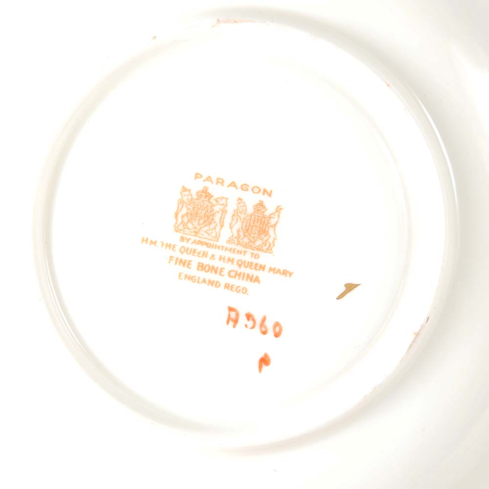 Fine China Teacup and Saucer Sets Featuring Paragon and Ansley