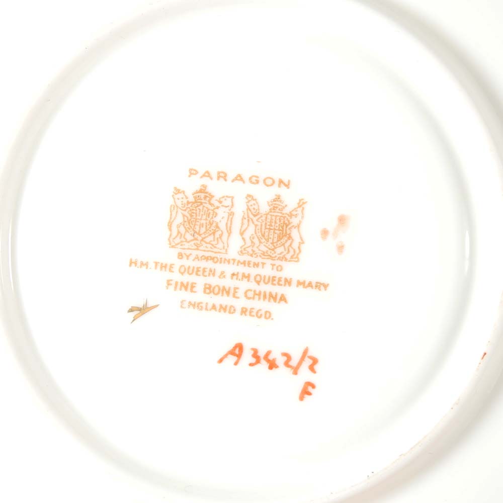 Fine China Teacup and Saucer Sets Featuring Paragon and Ansley