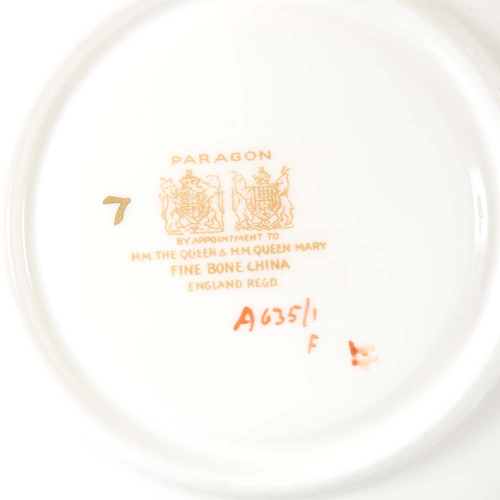 Fine China Teacup and Saucer Sets Featuring Paragon and Ansley