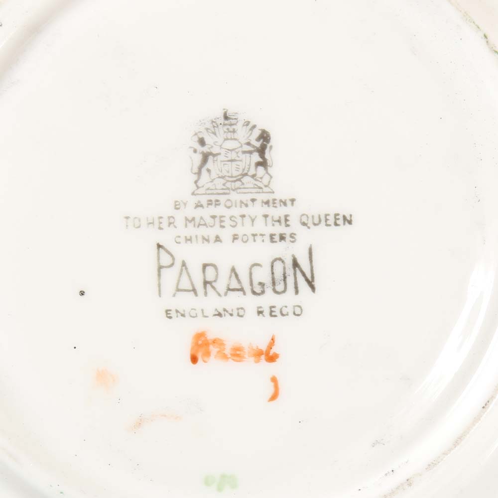 Fine China Teacup and Saucer Sets Featuring Paragon and Ansley