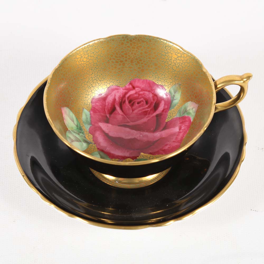 Fine China Teacup and Saucer Sets Featuring Paragon and Ansley