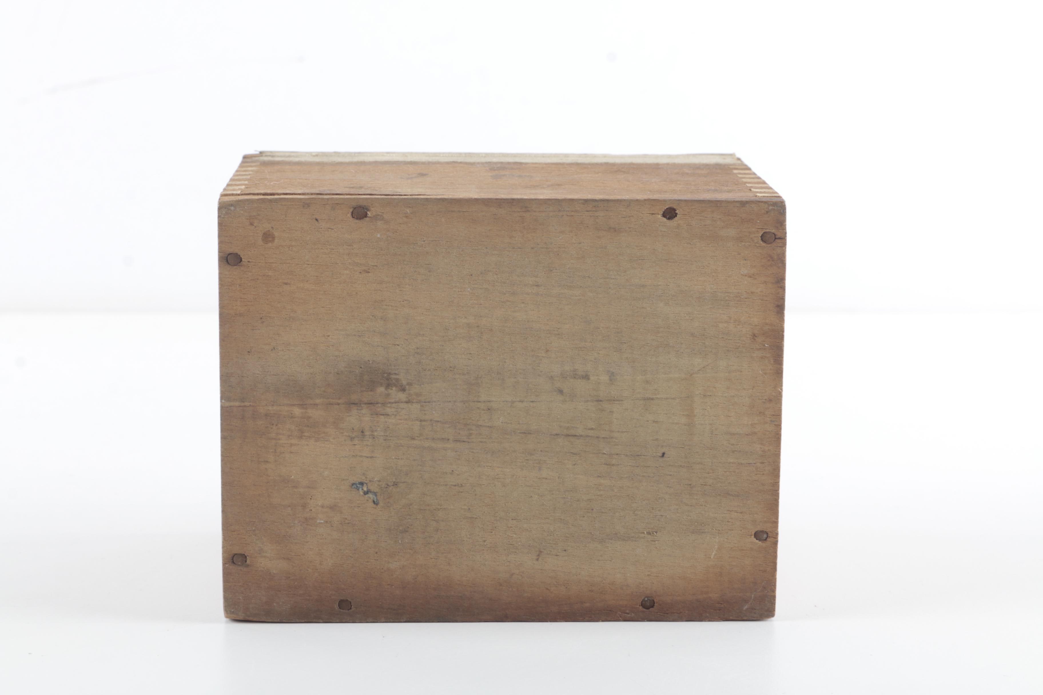 American Dental Company Wooden Boxes