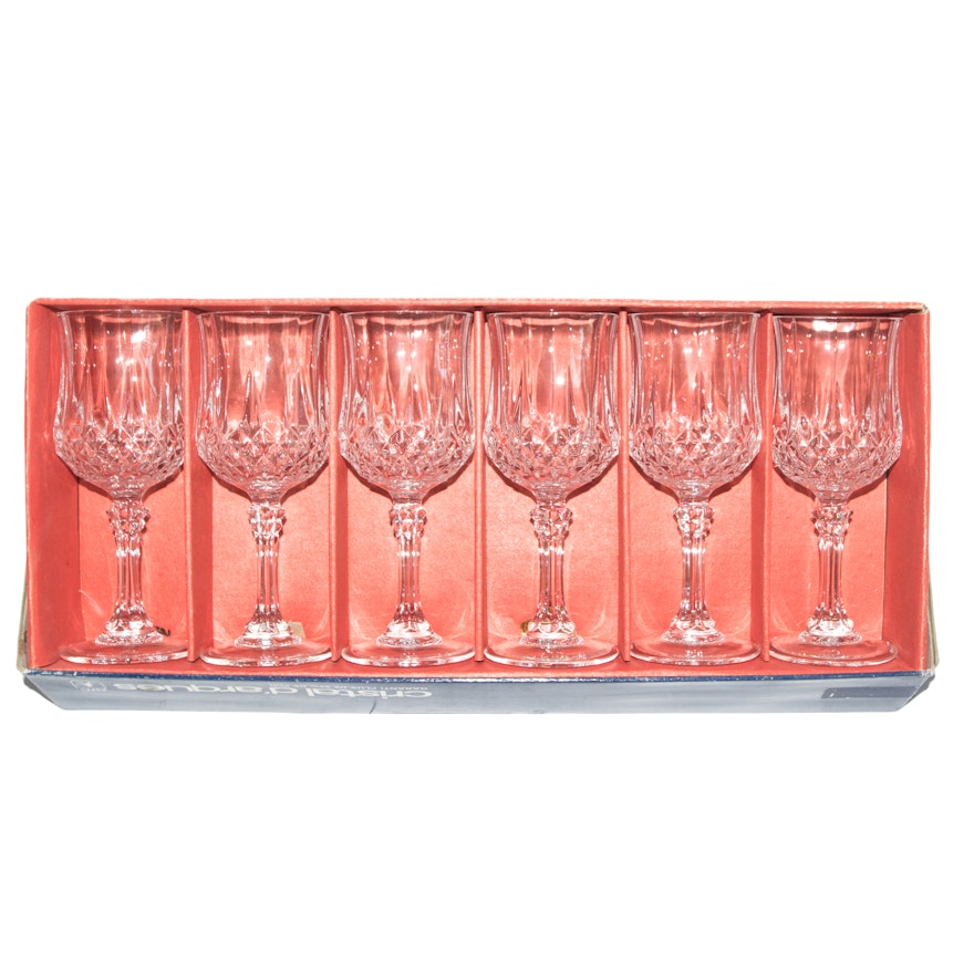 Cristal D'arques Longchamp Glasses