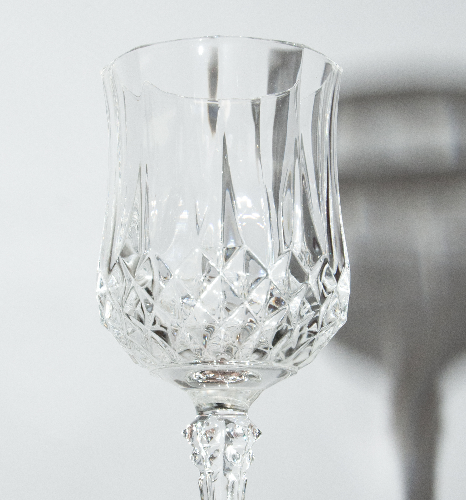 Cristal D'arques Longchamp Glasses