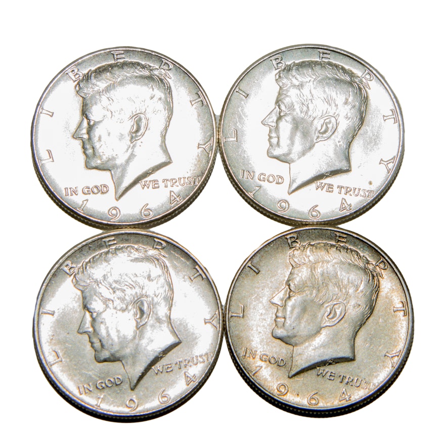 1964 Kennedy Half Dollars