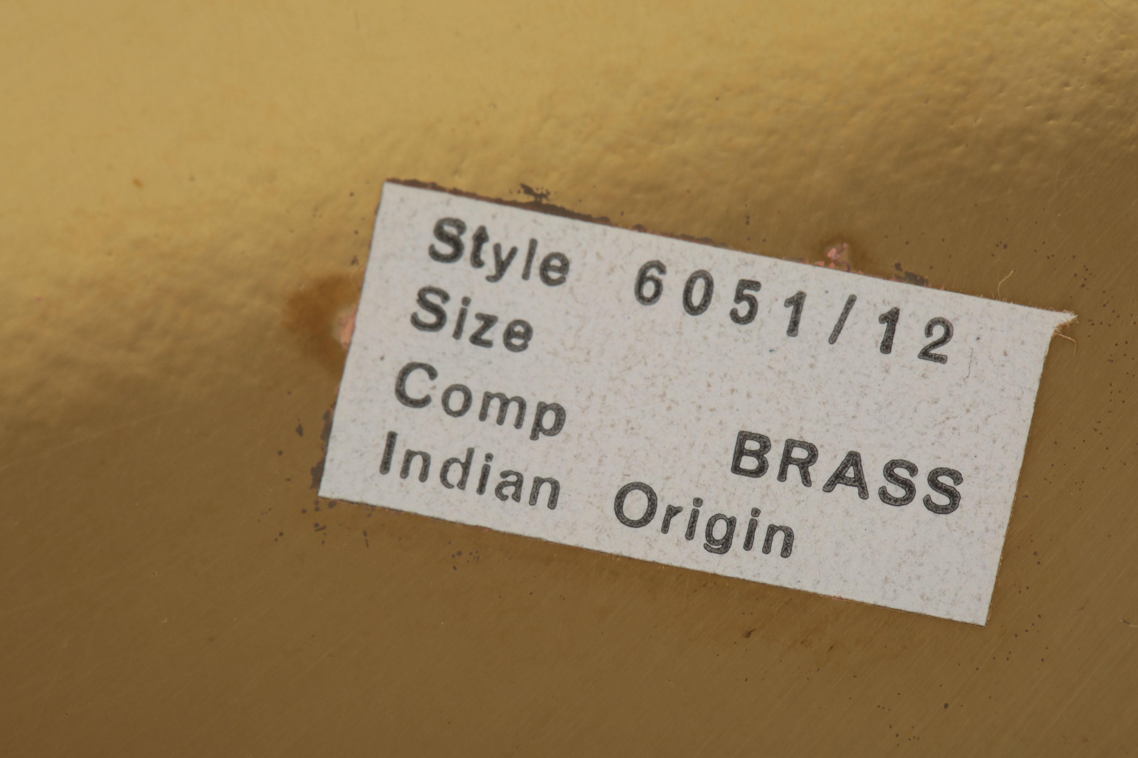 Brass Décor Featuring Indian Sarna Brass