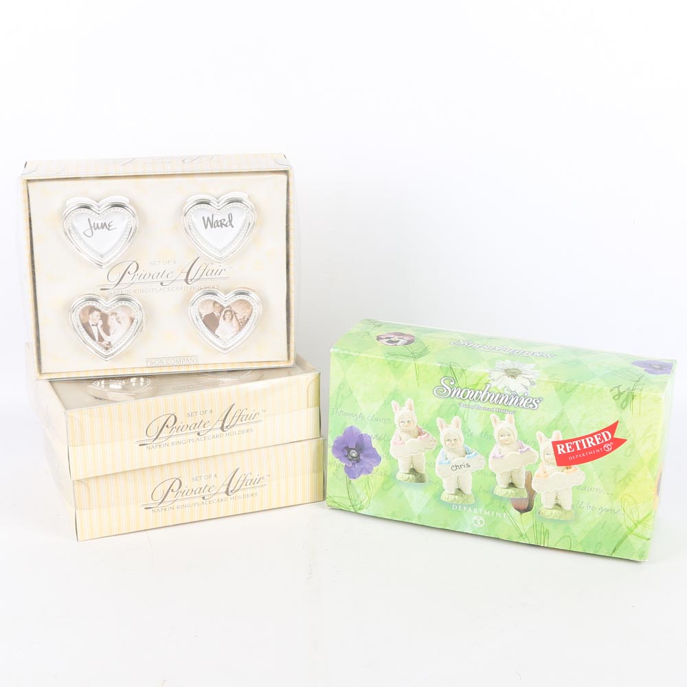 Boxed Placecard Holders